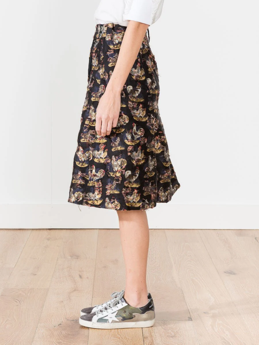 jacquard midi skirt - Image 3