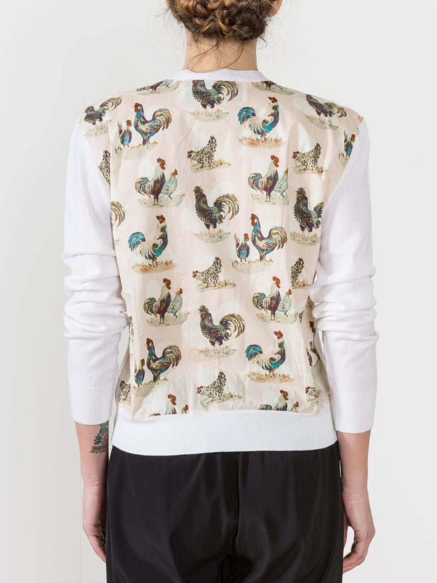rooster cardigan - Image 4