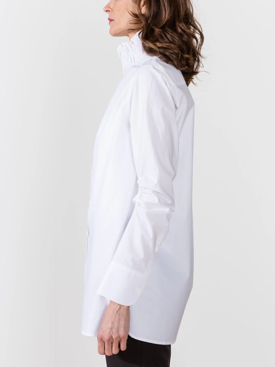 smocked collar shirt - Image 3