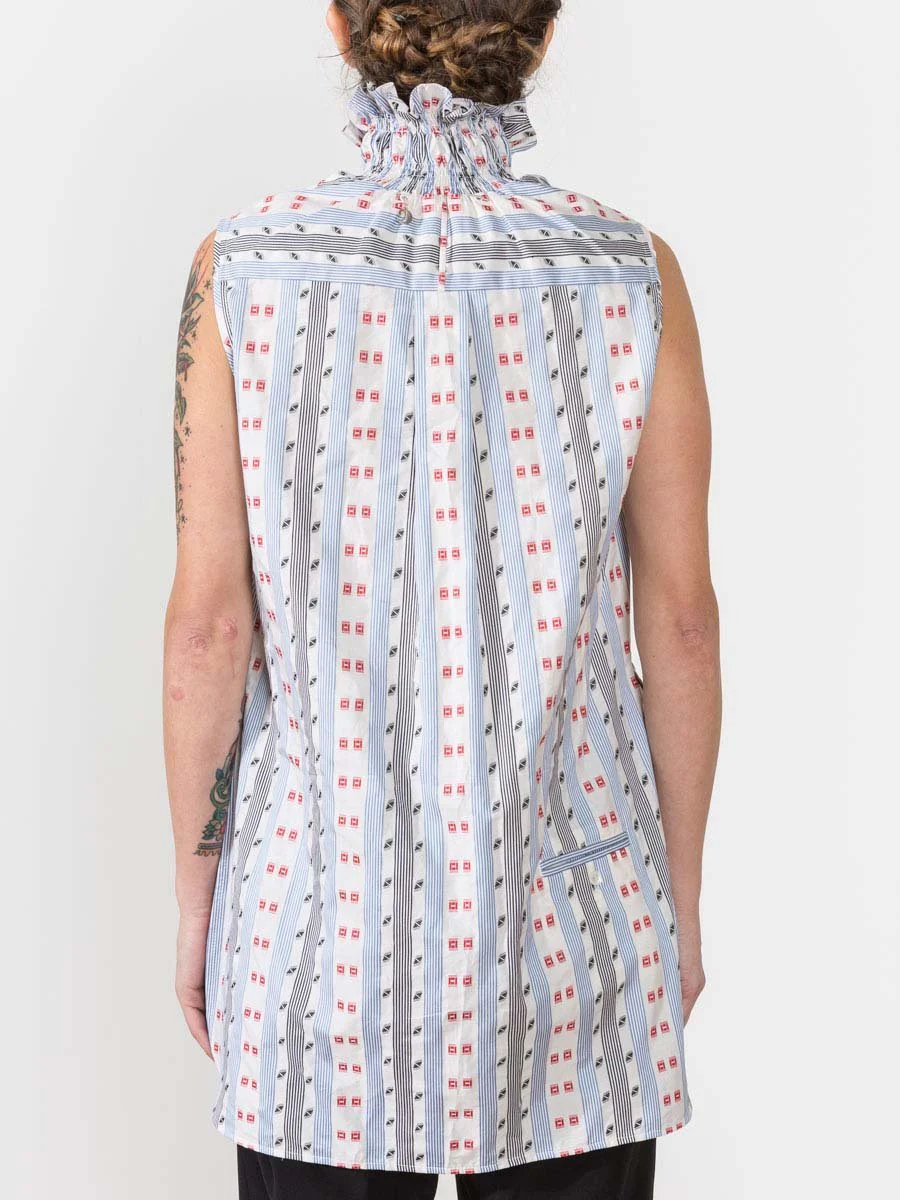 smocked jacquard top - Image 4