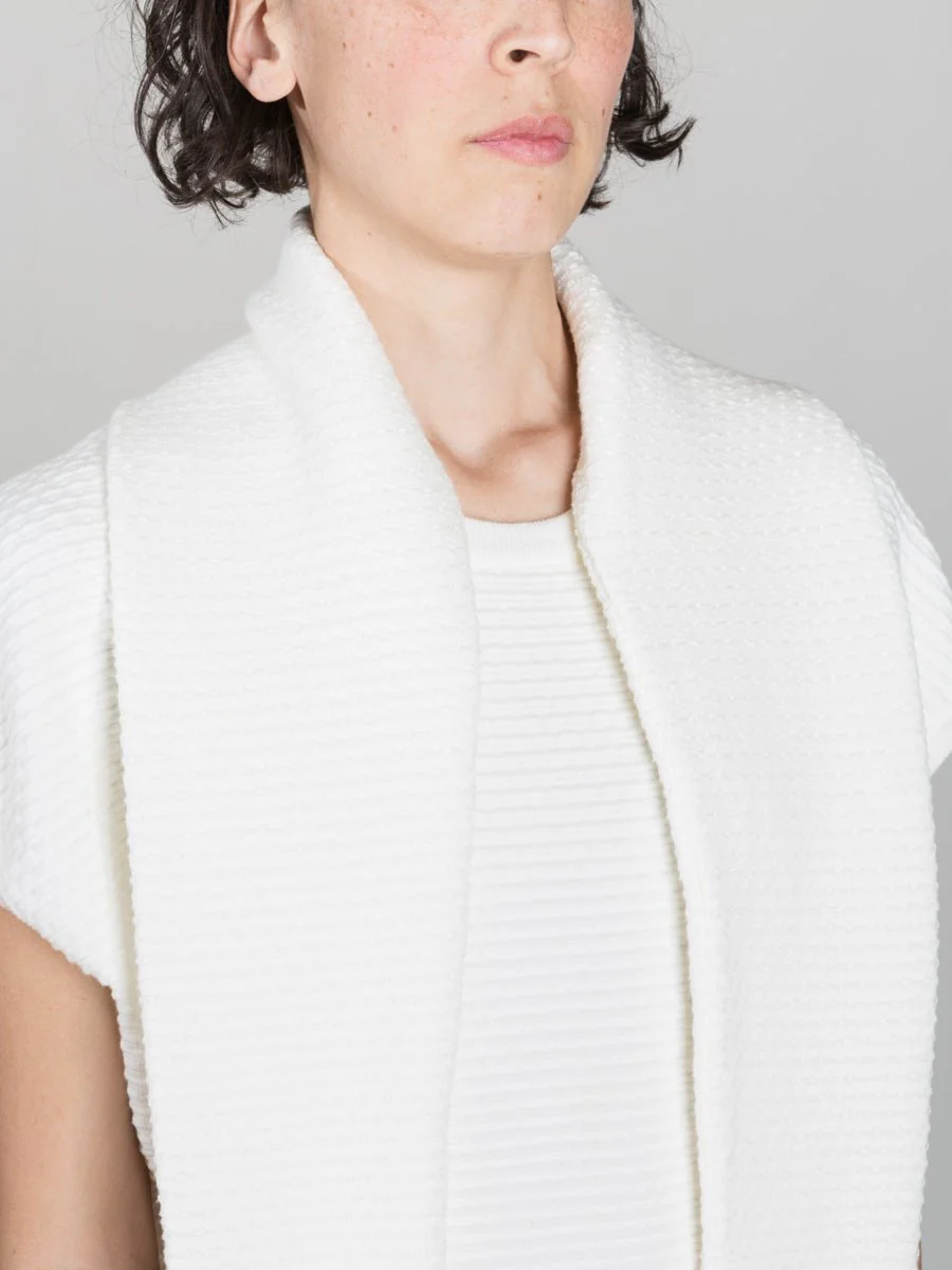 sleeve scarf sweater - Image 6
