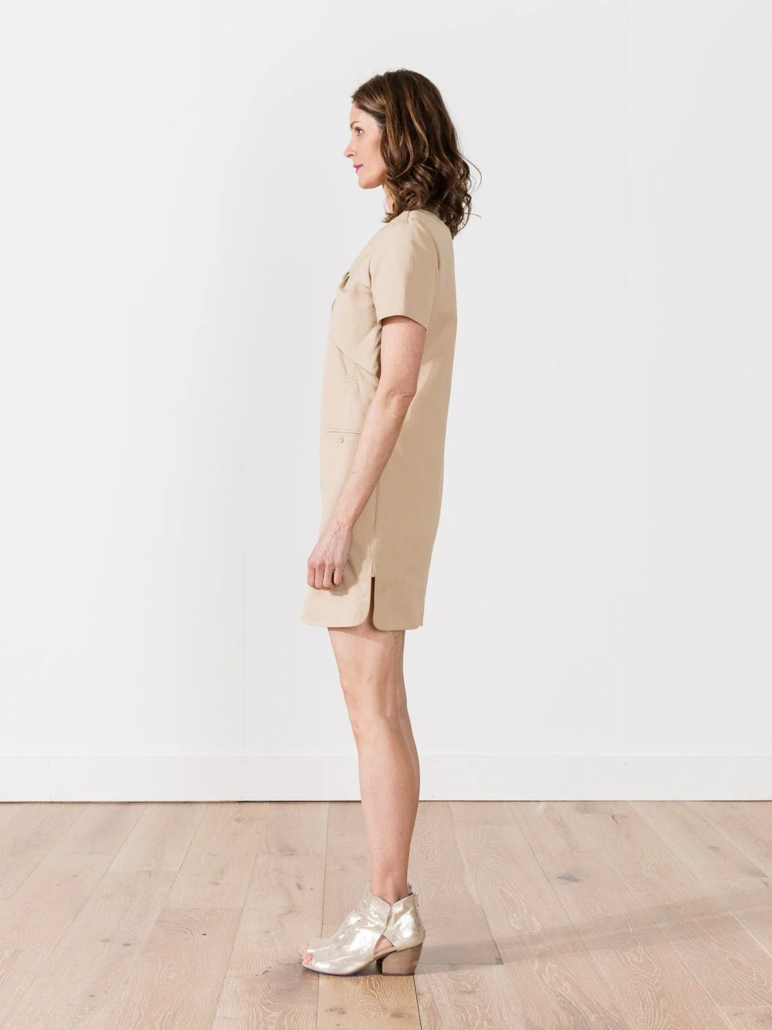 twist neck dress - Image 2
