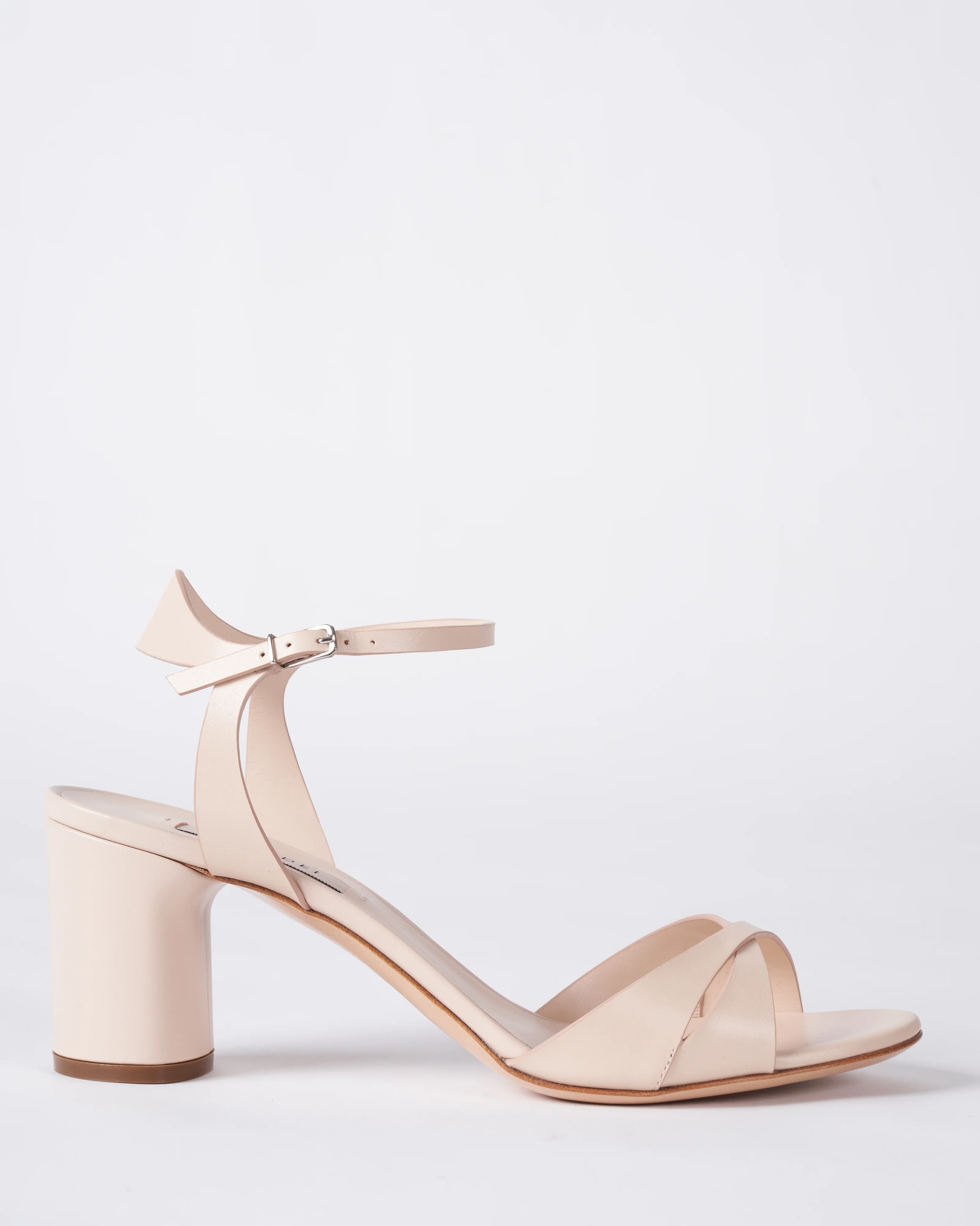 gloria heeled sandal with ankle strap - florence spiagga rosa - Image 2