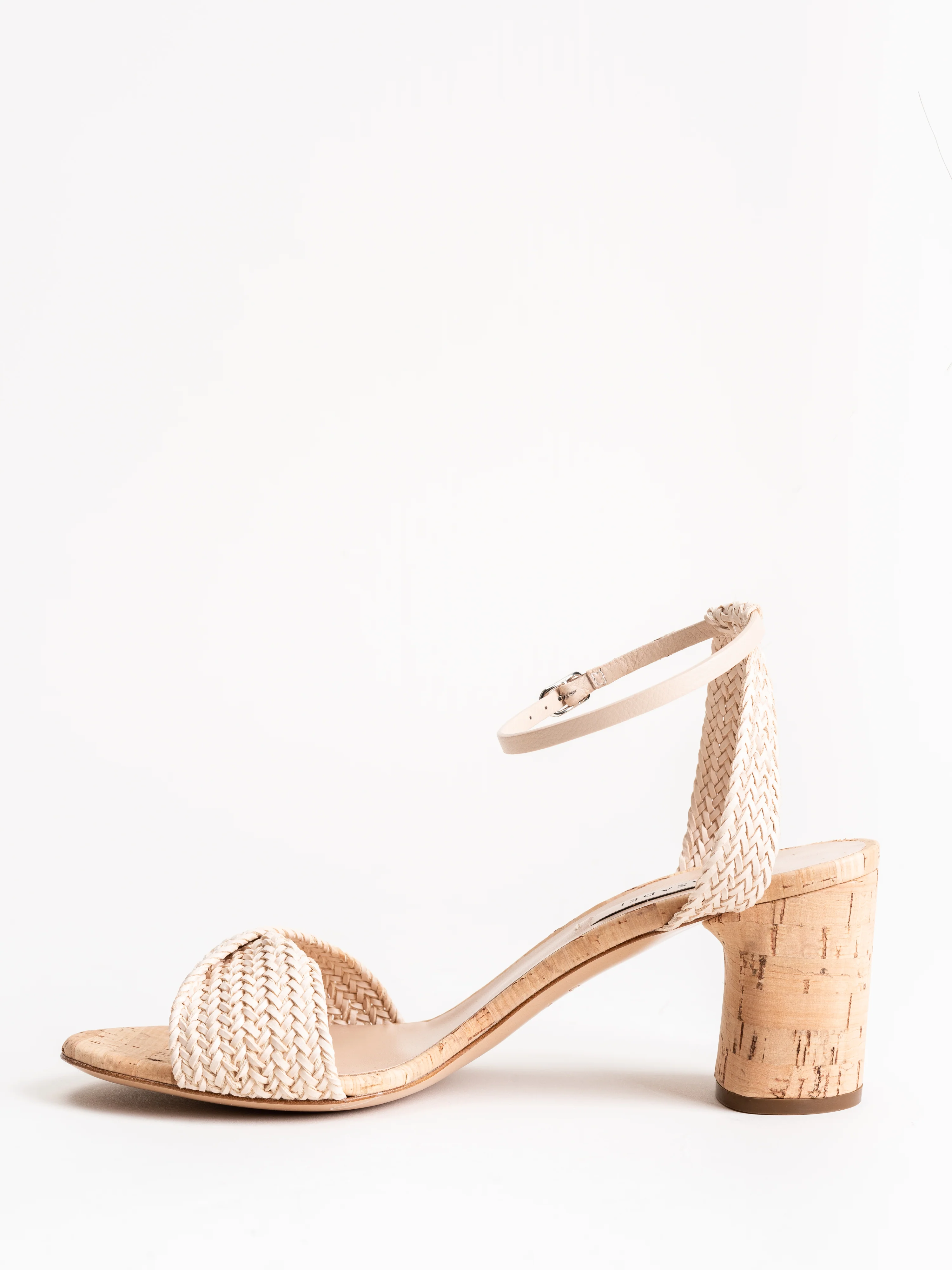 riviera heel - rose woven ecru - Image 2