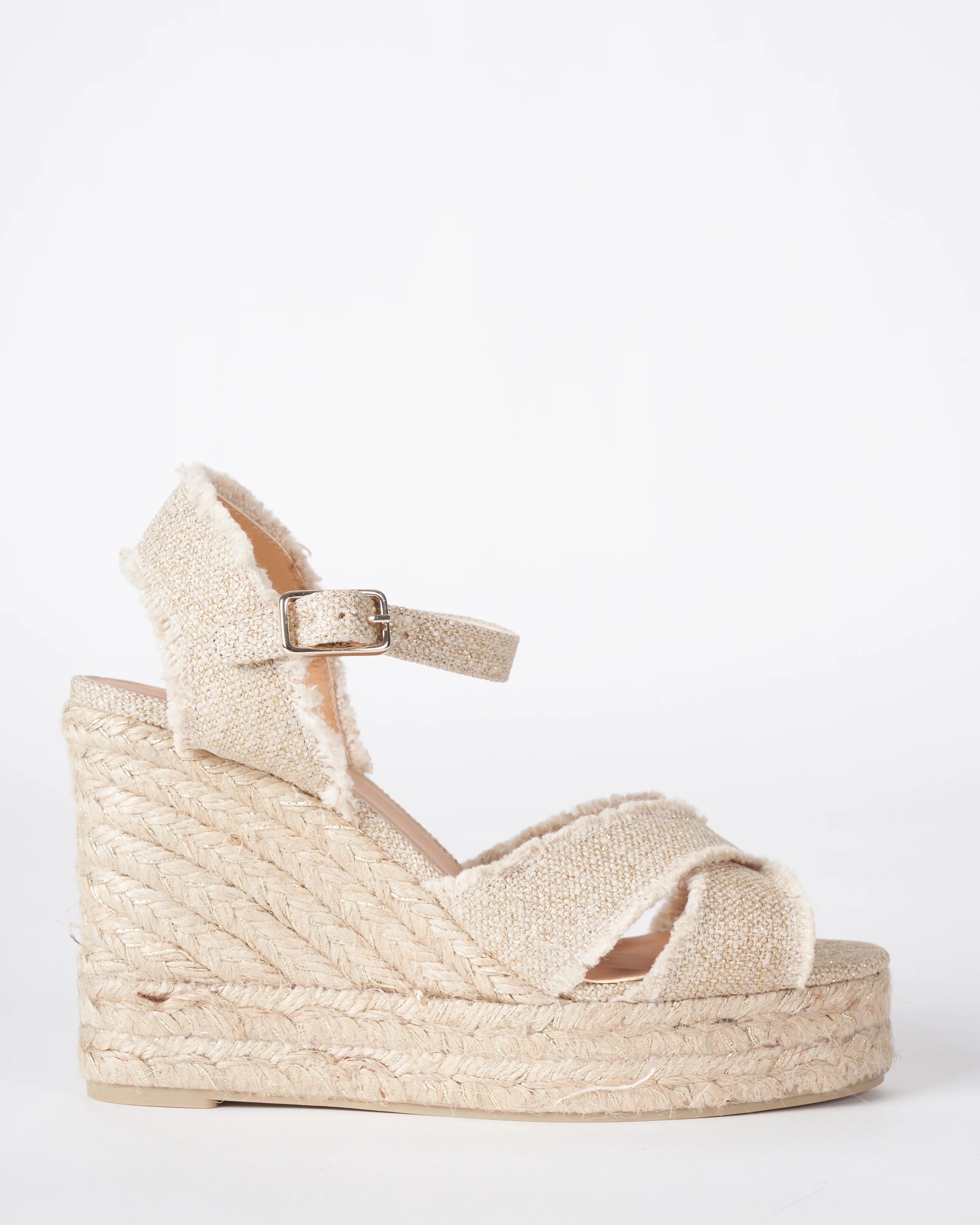 oro claro wedge w/ strap - Image 2