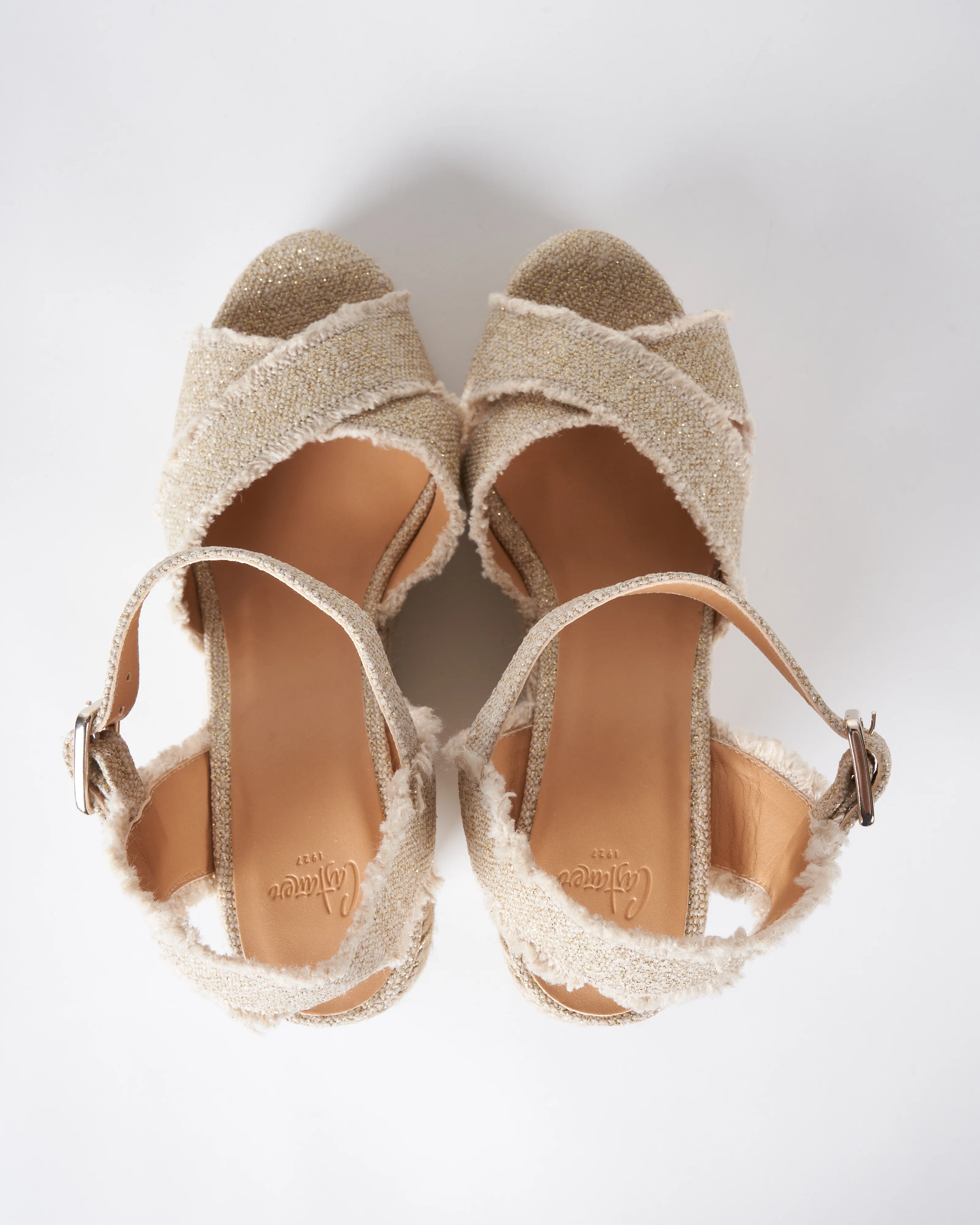 oro claro wedge w/ strap - Image 3