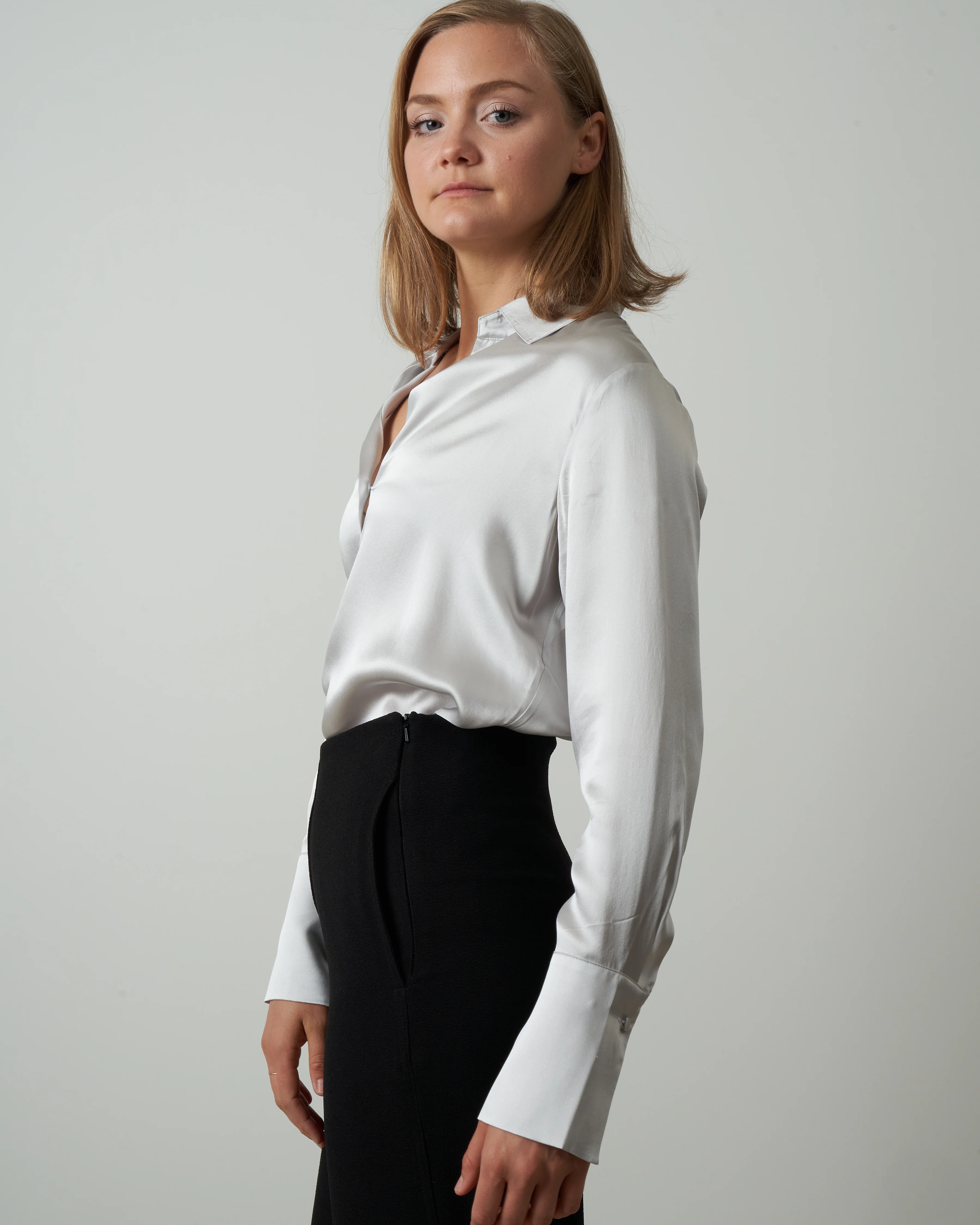 daria blouse - silver - Image 3