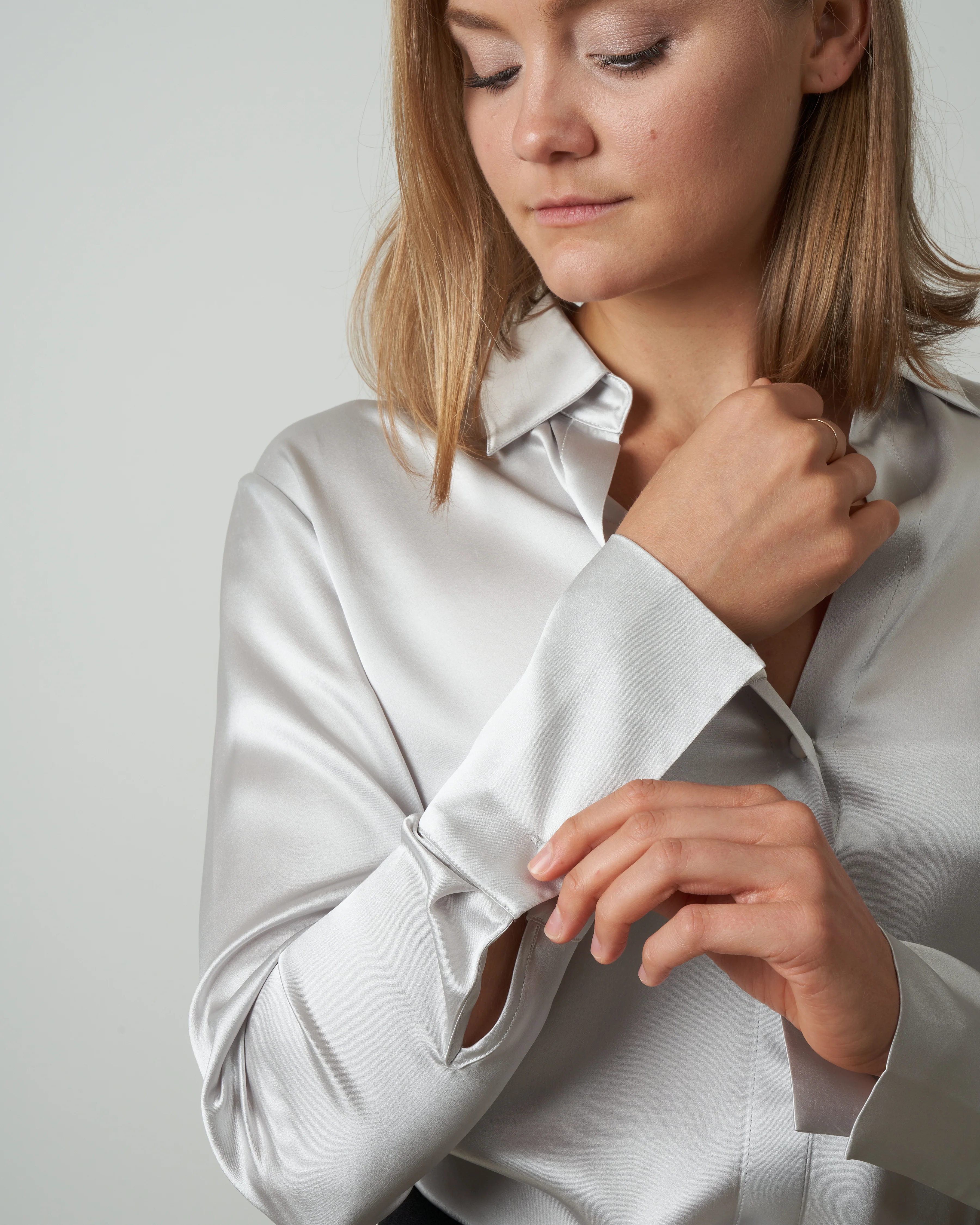 daria blouse - silver - Image 5