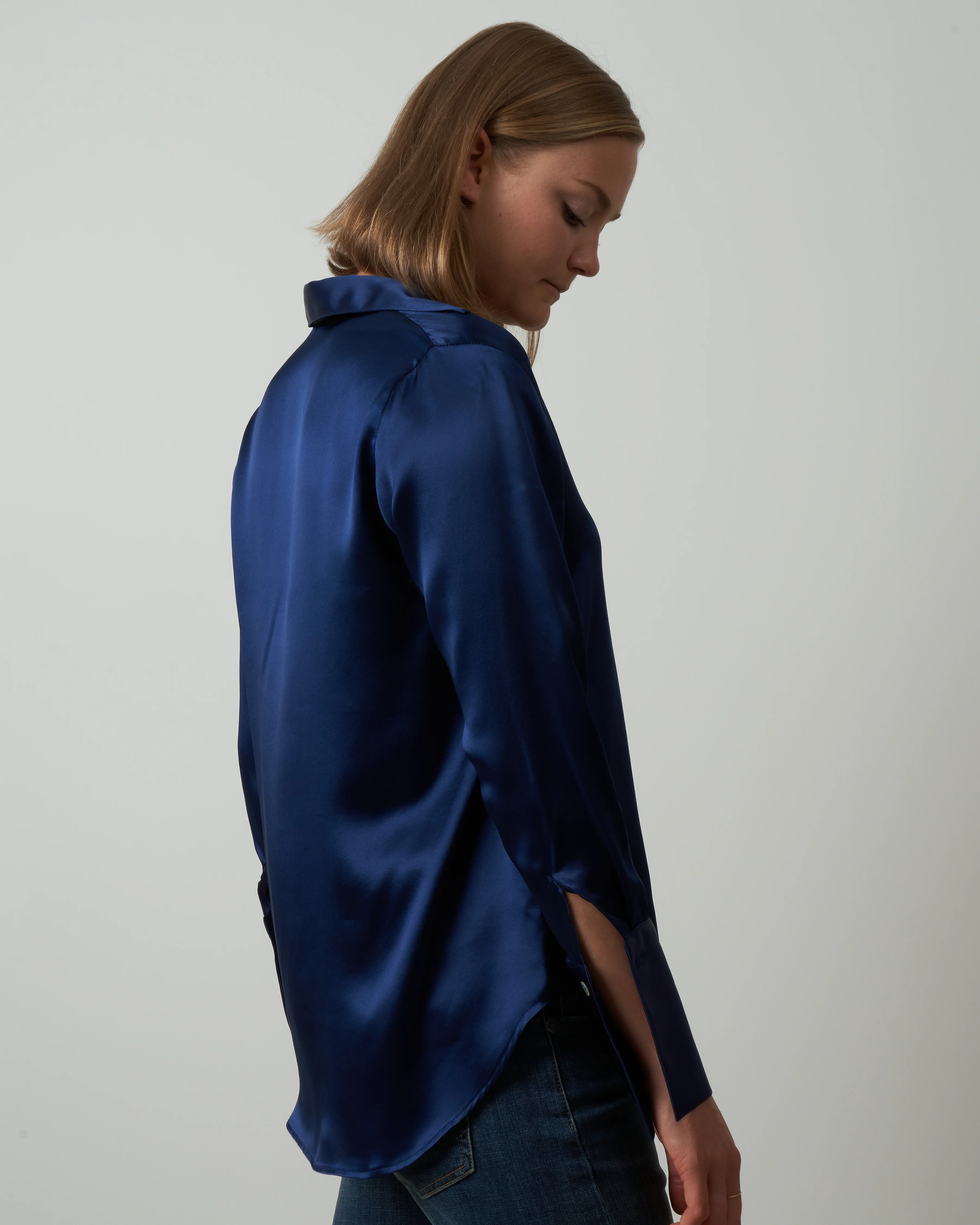 daria blouse - navy - Image 2