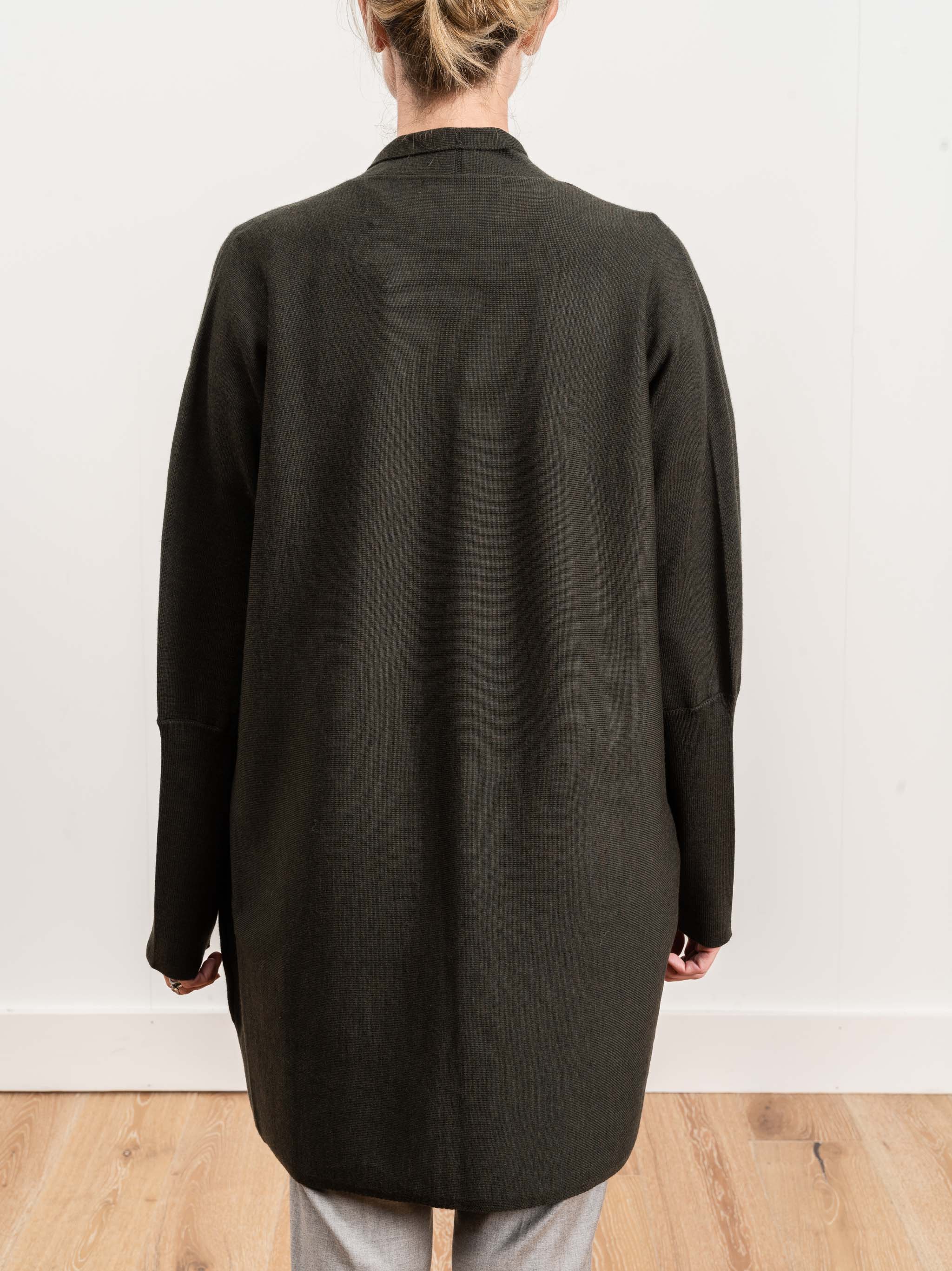demi shawl cardi - army - Image 6