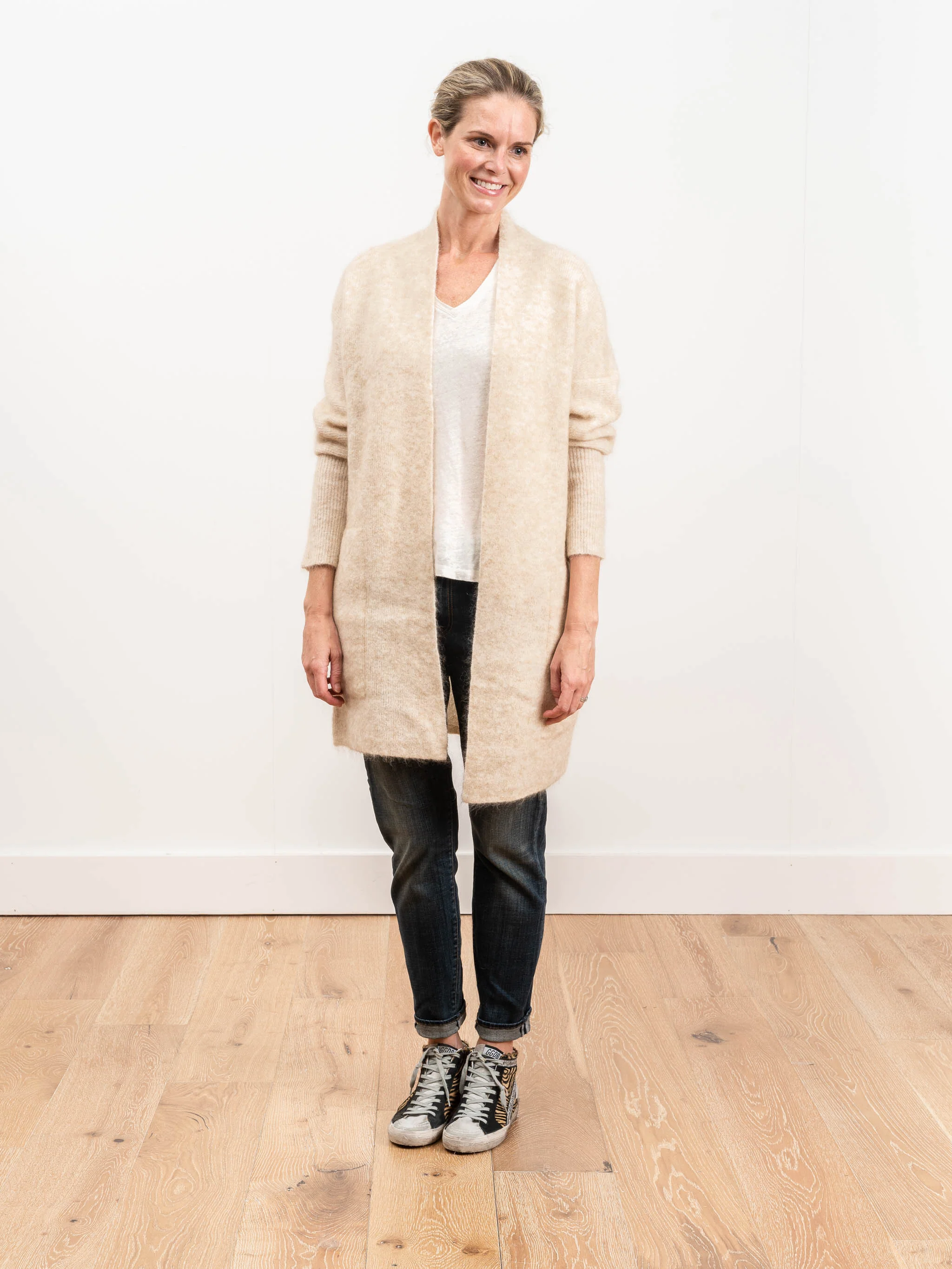demi shawl cardi - faune - Image 2