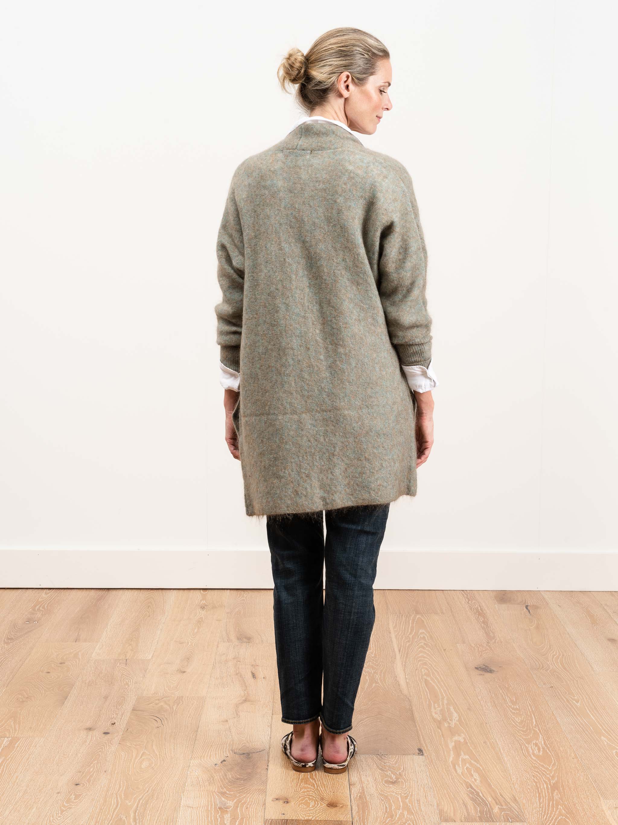 demi shawl cardi - jade - Image 3