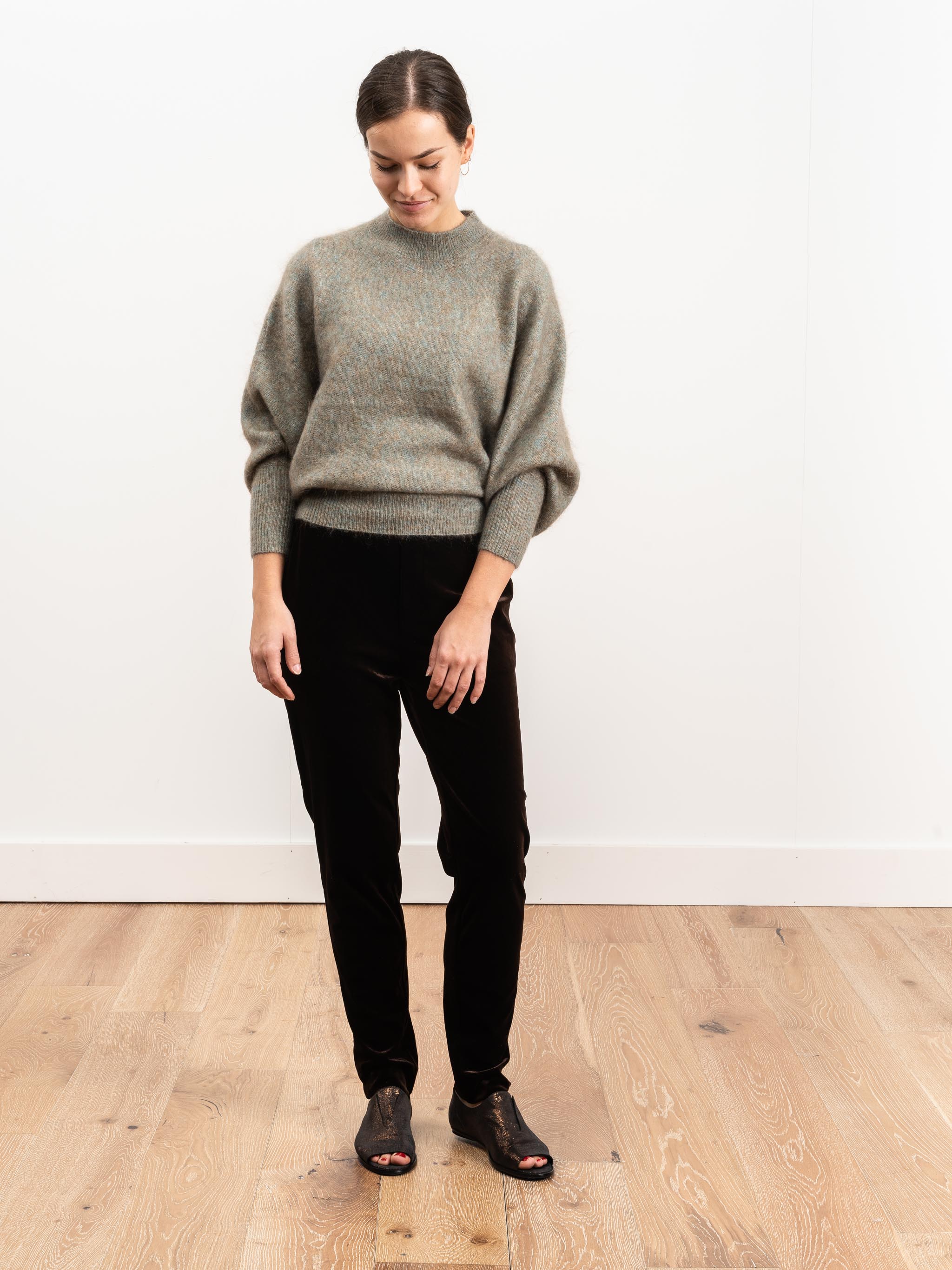 mohair rounded sweater - Image 2