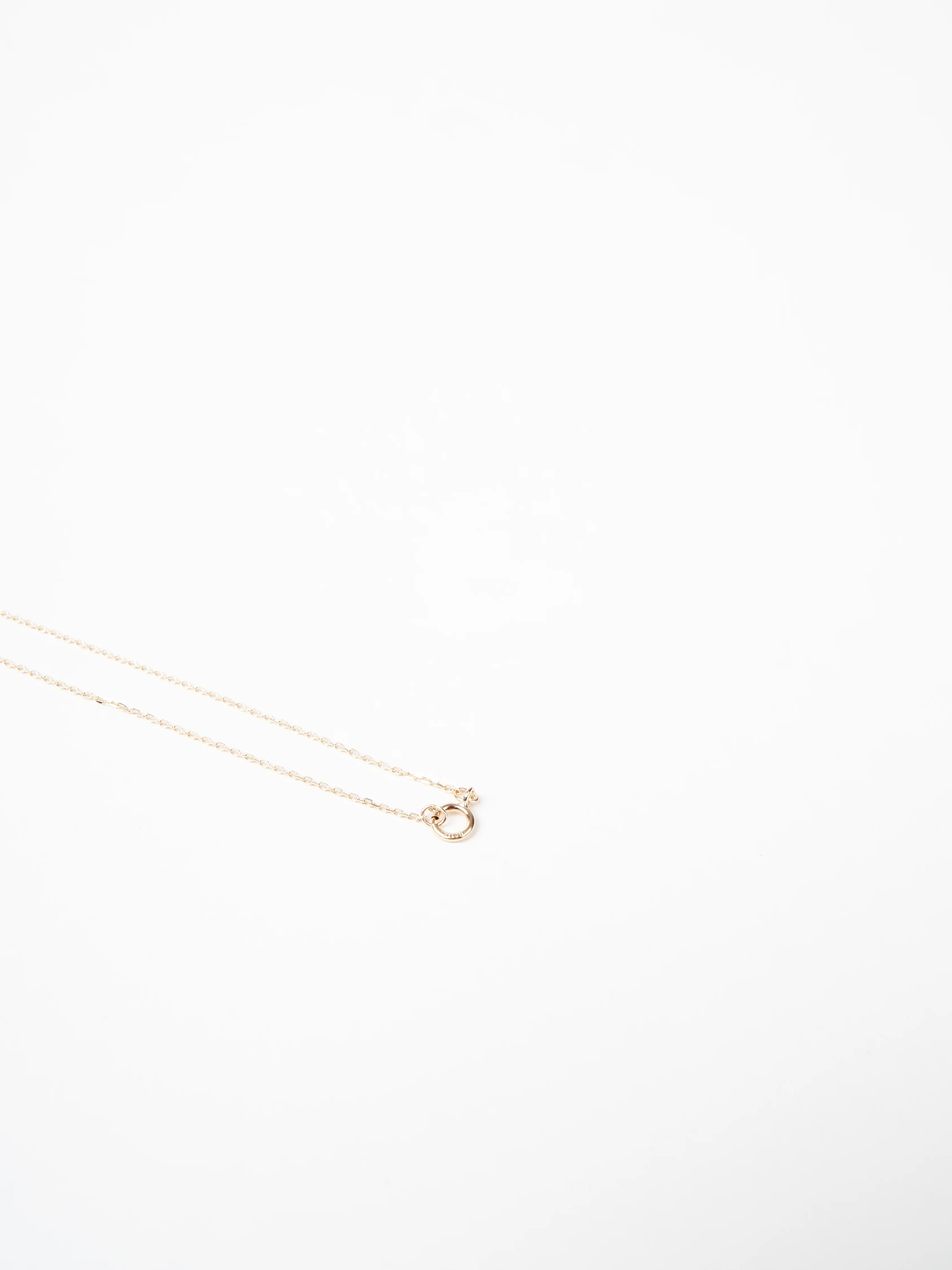 baby plate and trillium tourmaline baguette necklace - Image 3