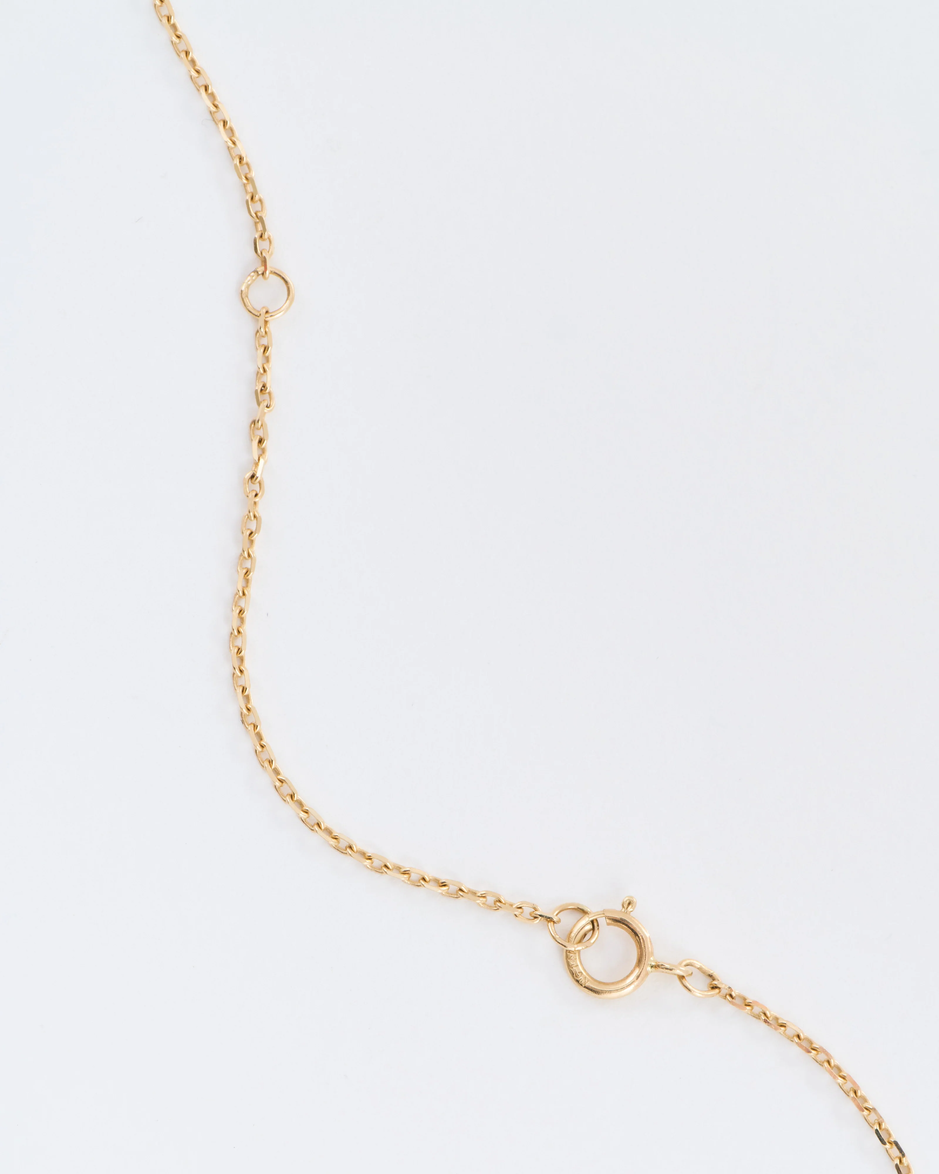 big rough pencil quartz with marquise diamond chain necklace - Image 9