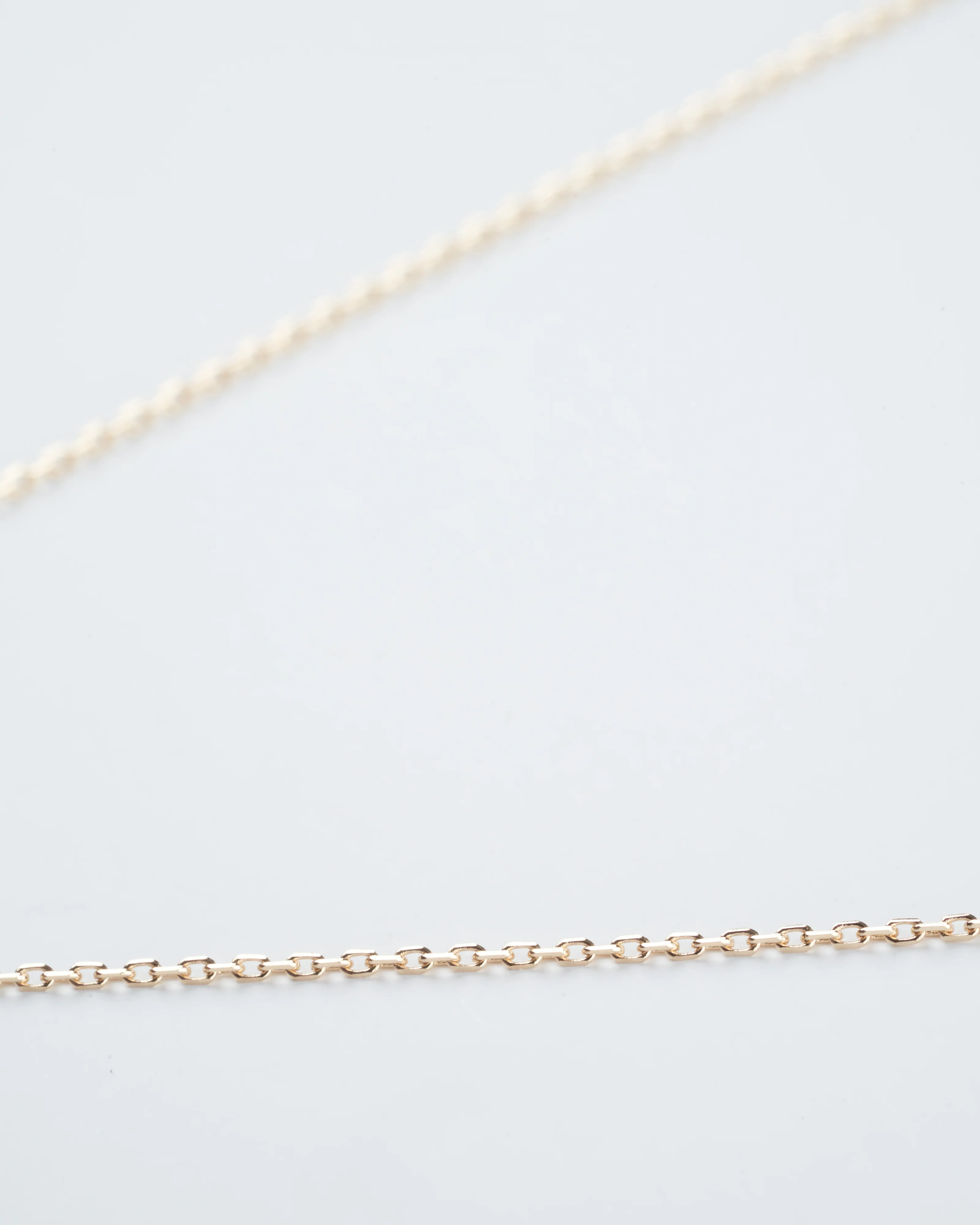 dream maker oval diamond and moon crescent necklace - diamond/ gold - Image 3