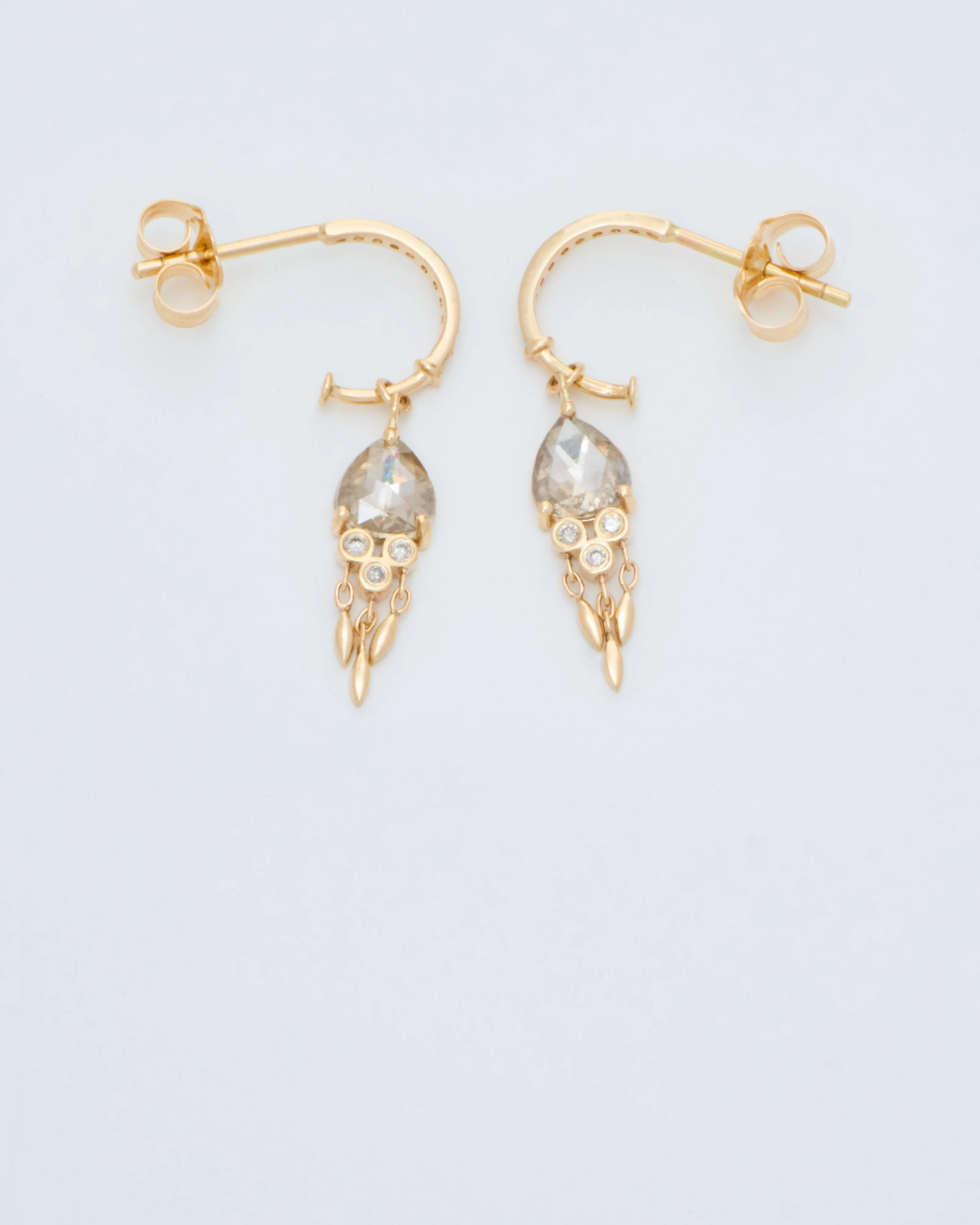 jelly fish hoop earrings - Image 2