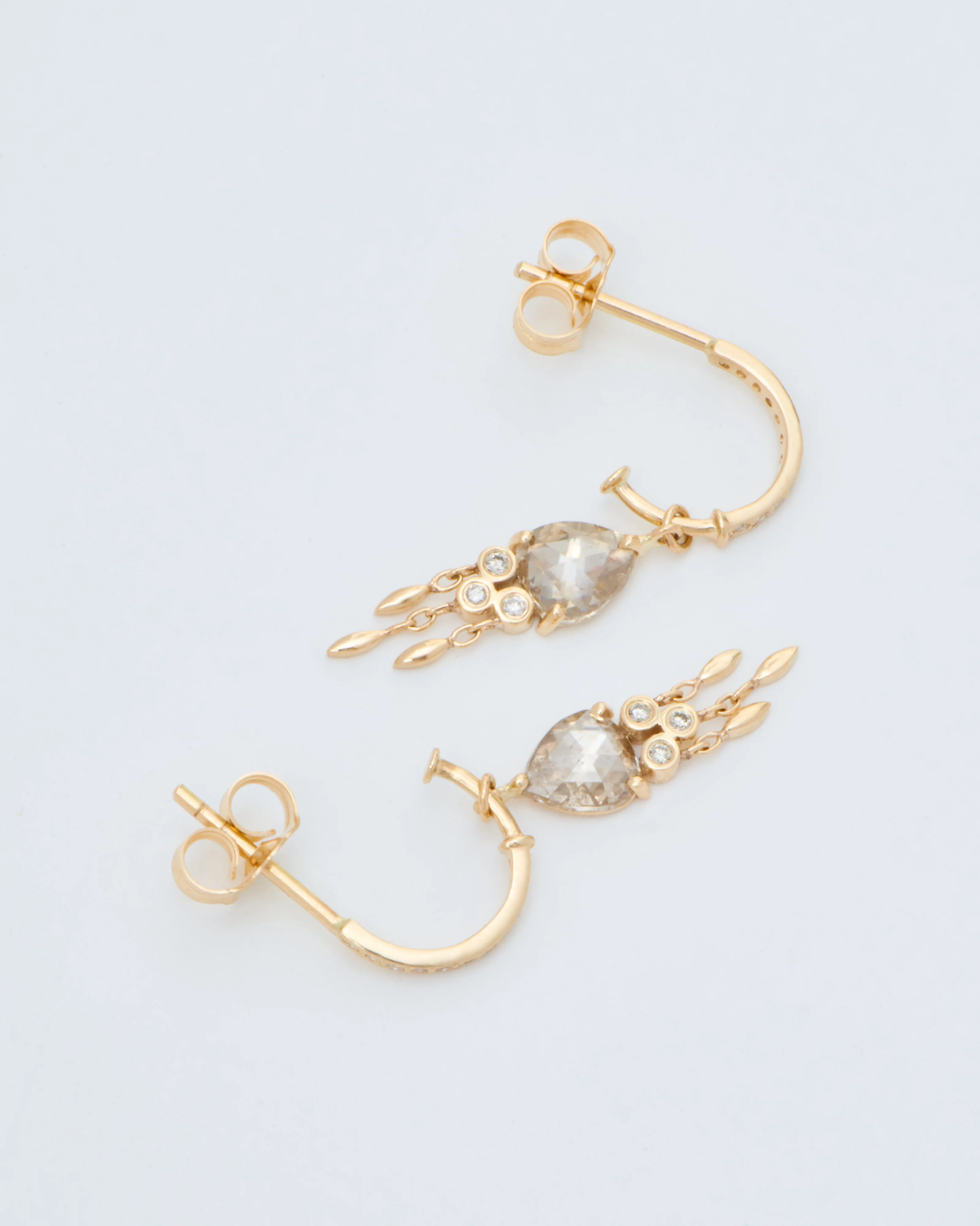 jelly fish hoop earrings - Image 3