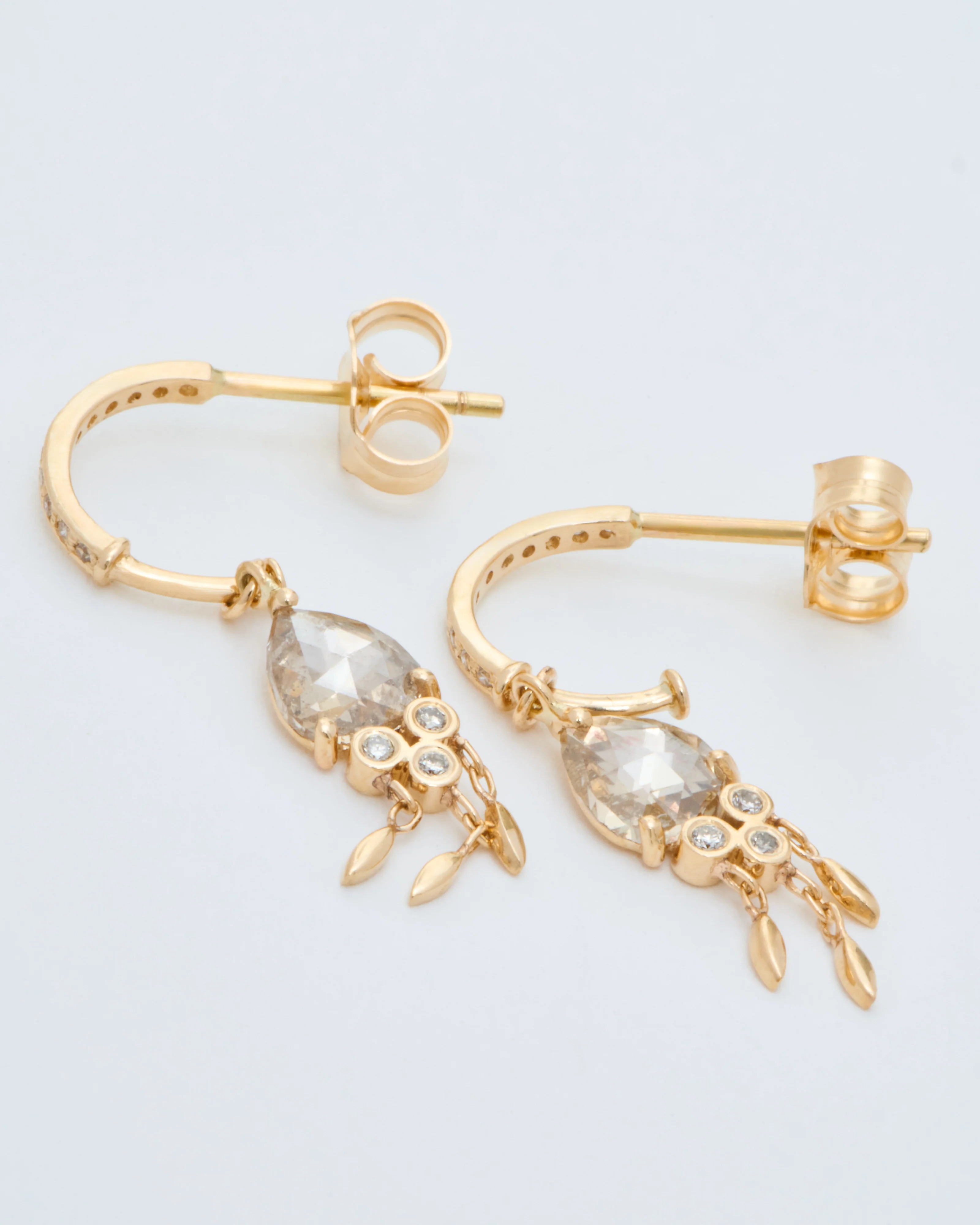 jelly fish hoop earrings - Image 4