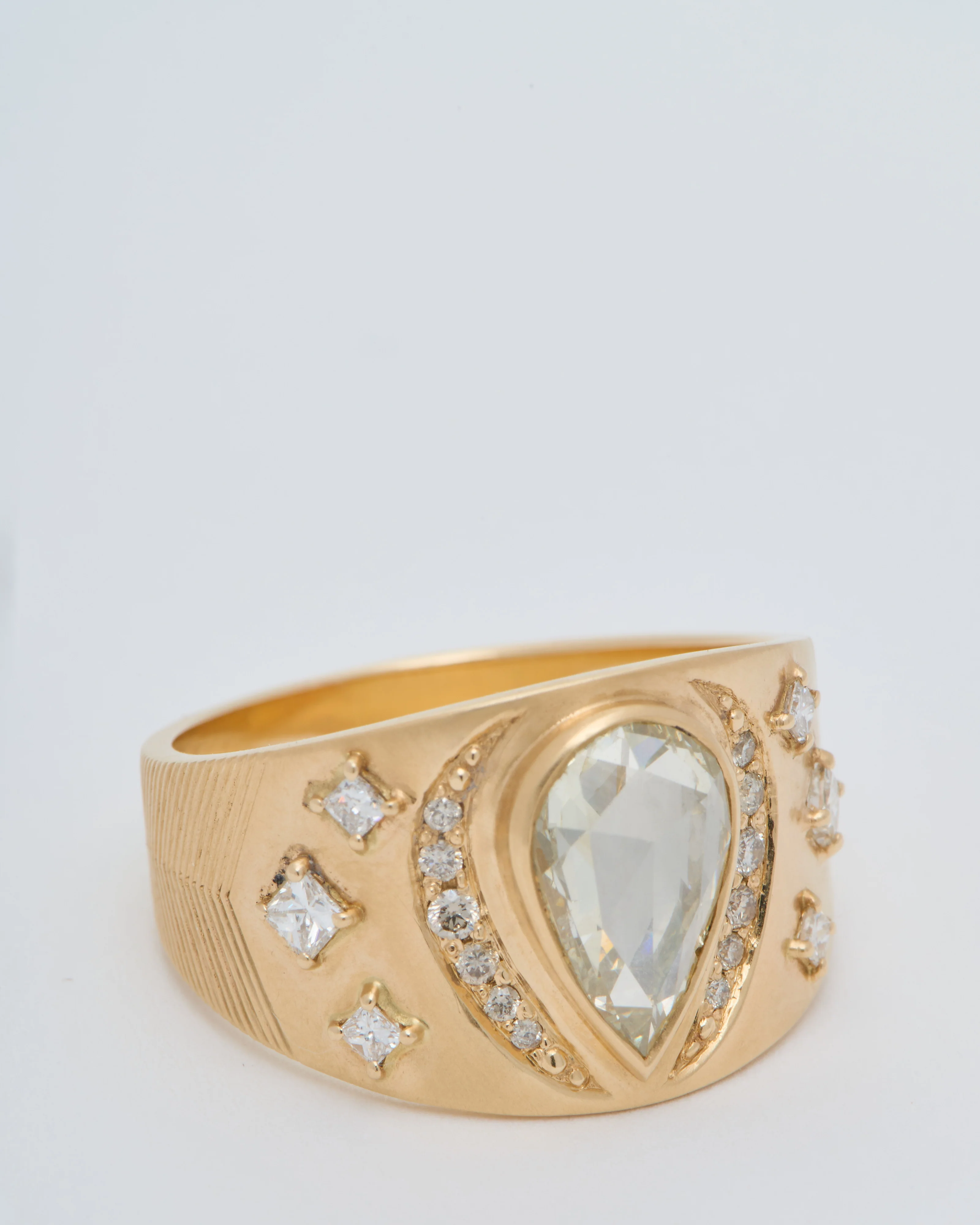 pear diamond ring - Image 2