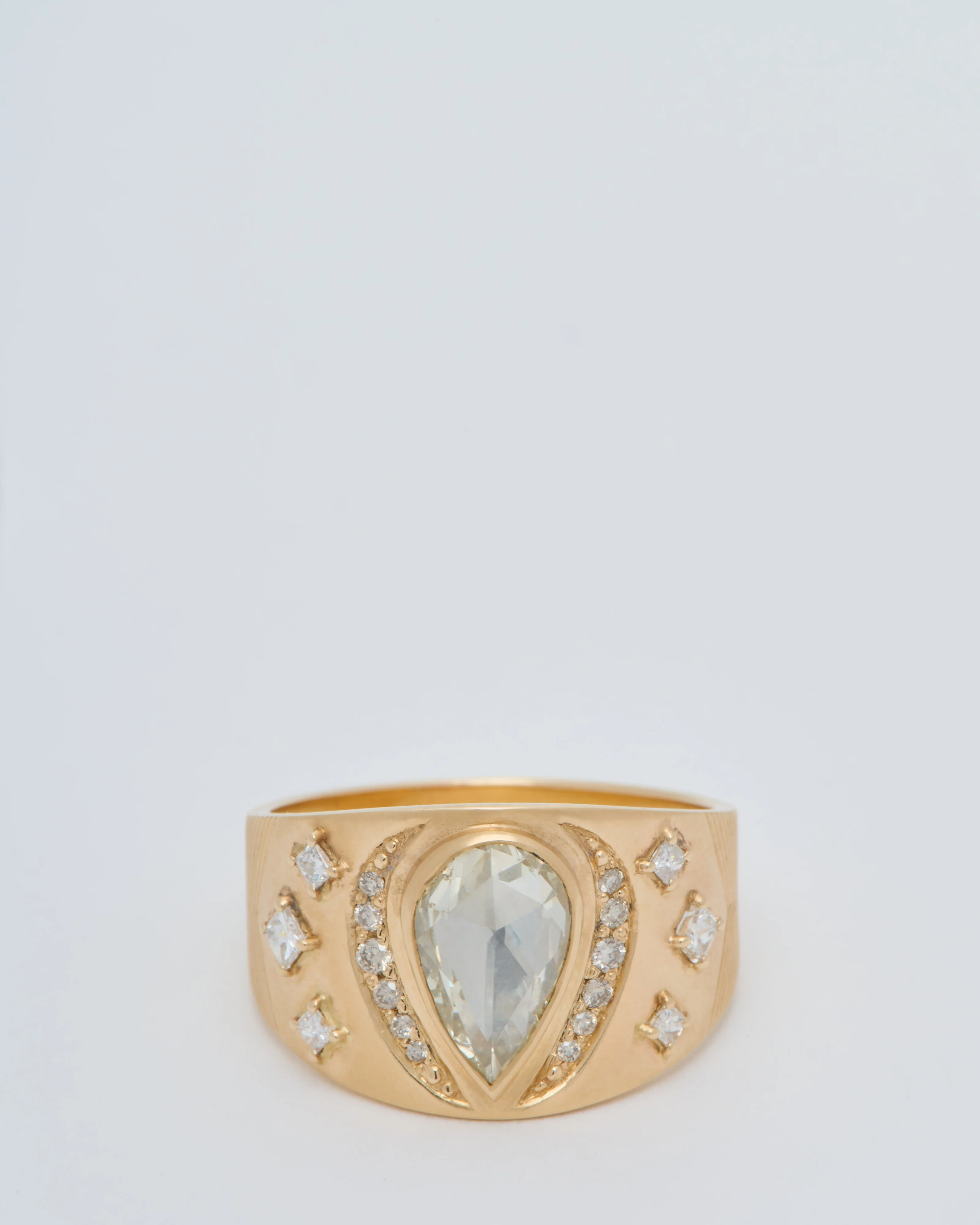 pear diamond ring - Image 3