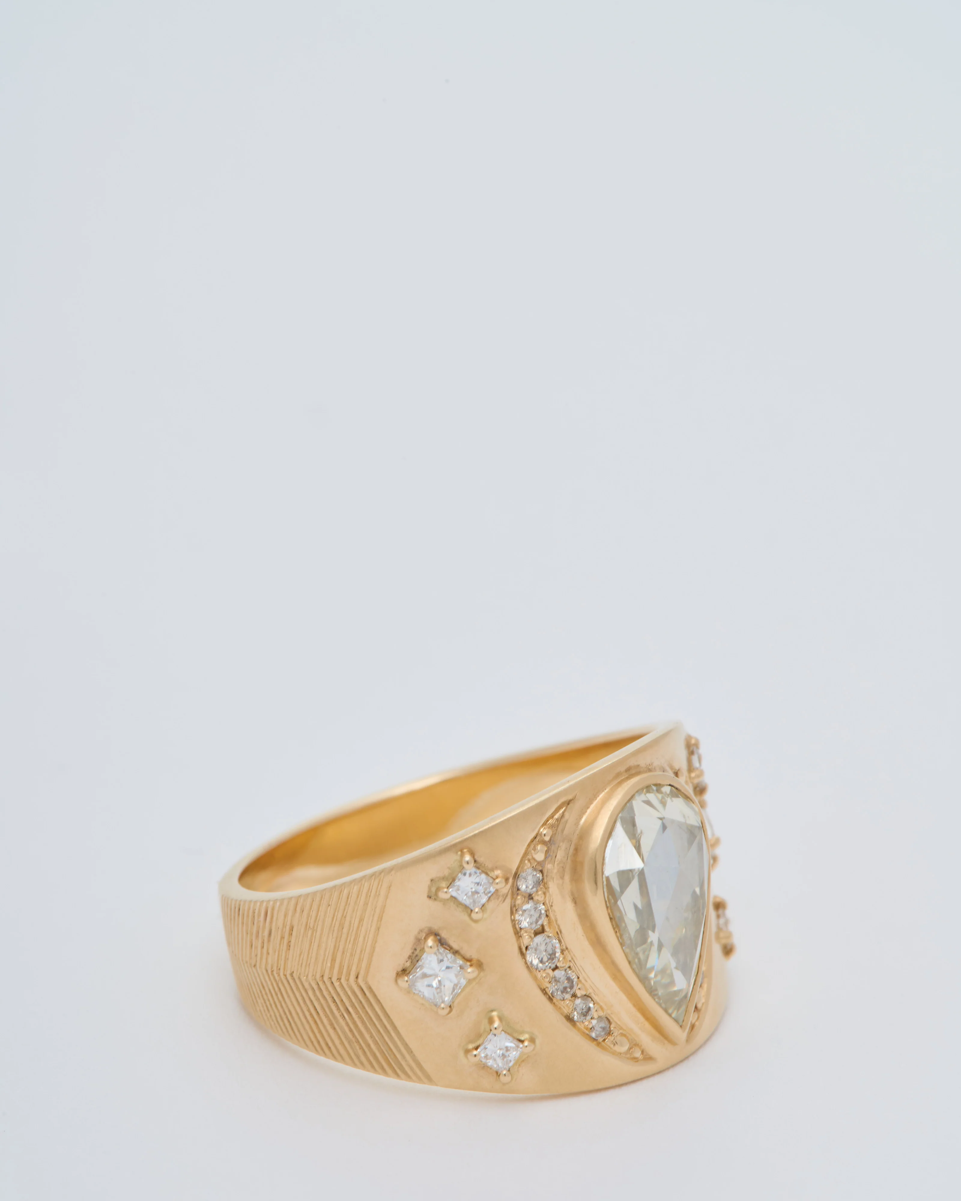 pear diamond ring - Image 4