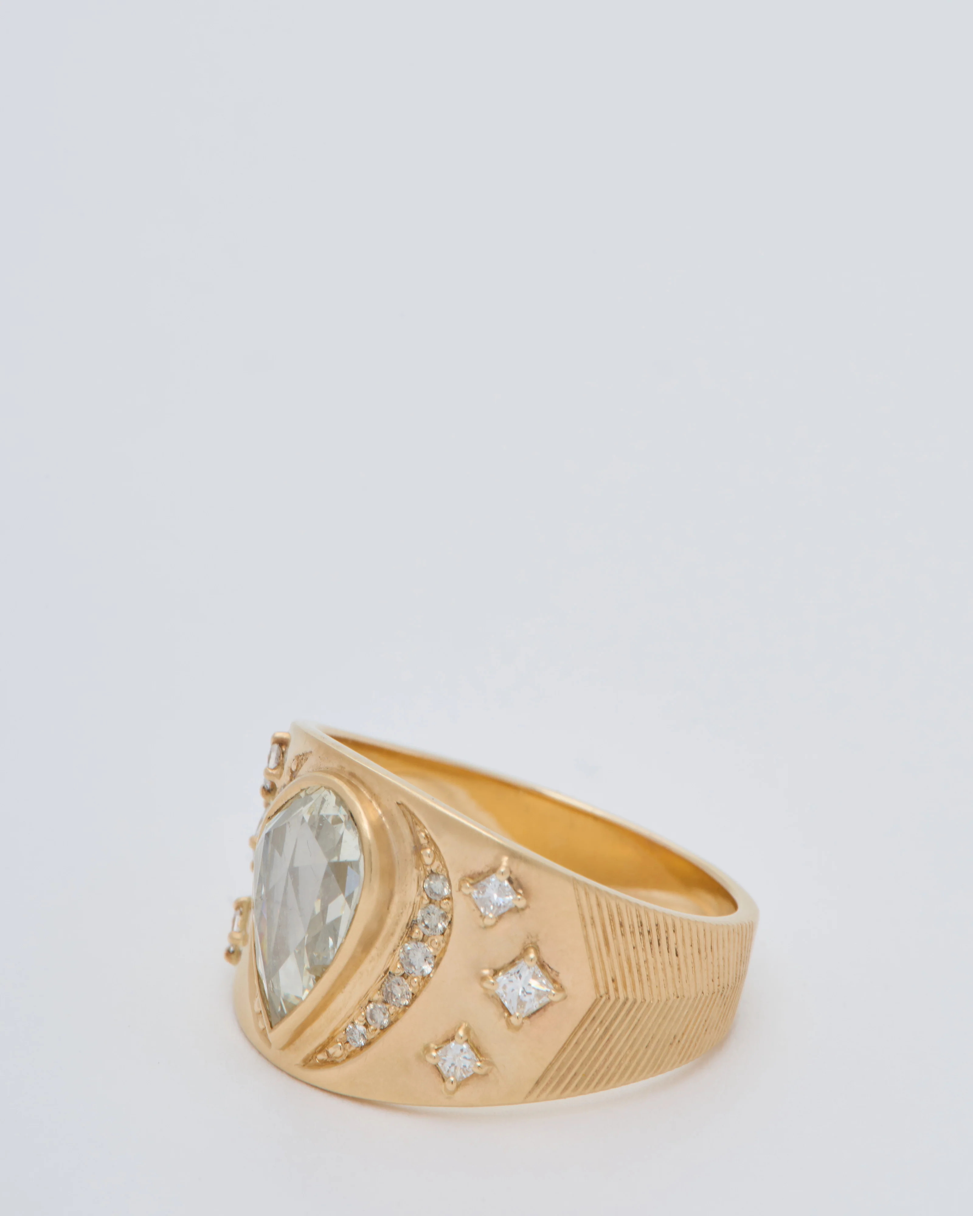 pear diamond ring - Image 5