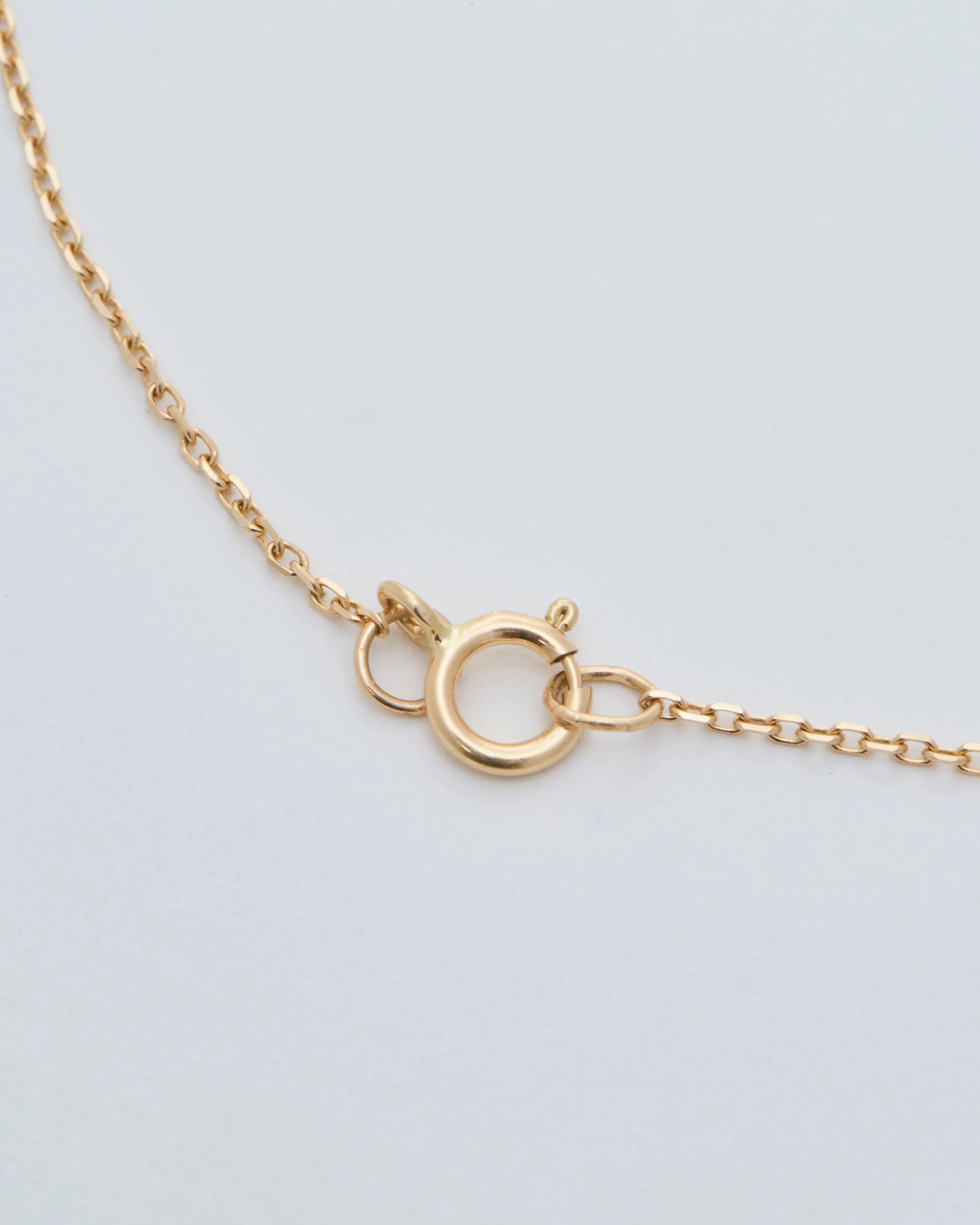 white sapphire eye plate necklace - Image 5