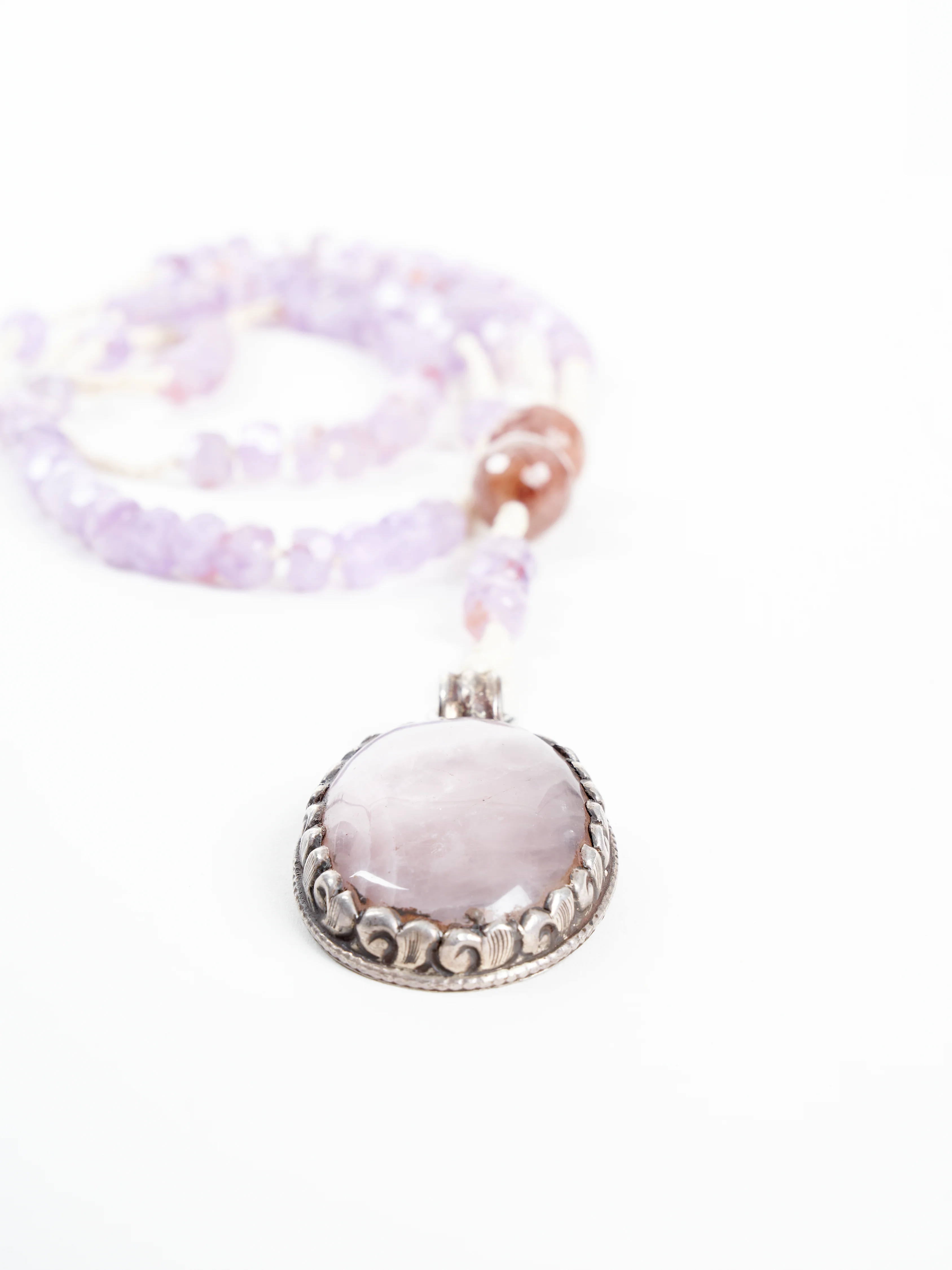amethyst pendant necklace - Image 2