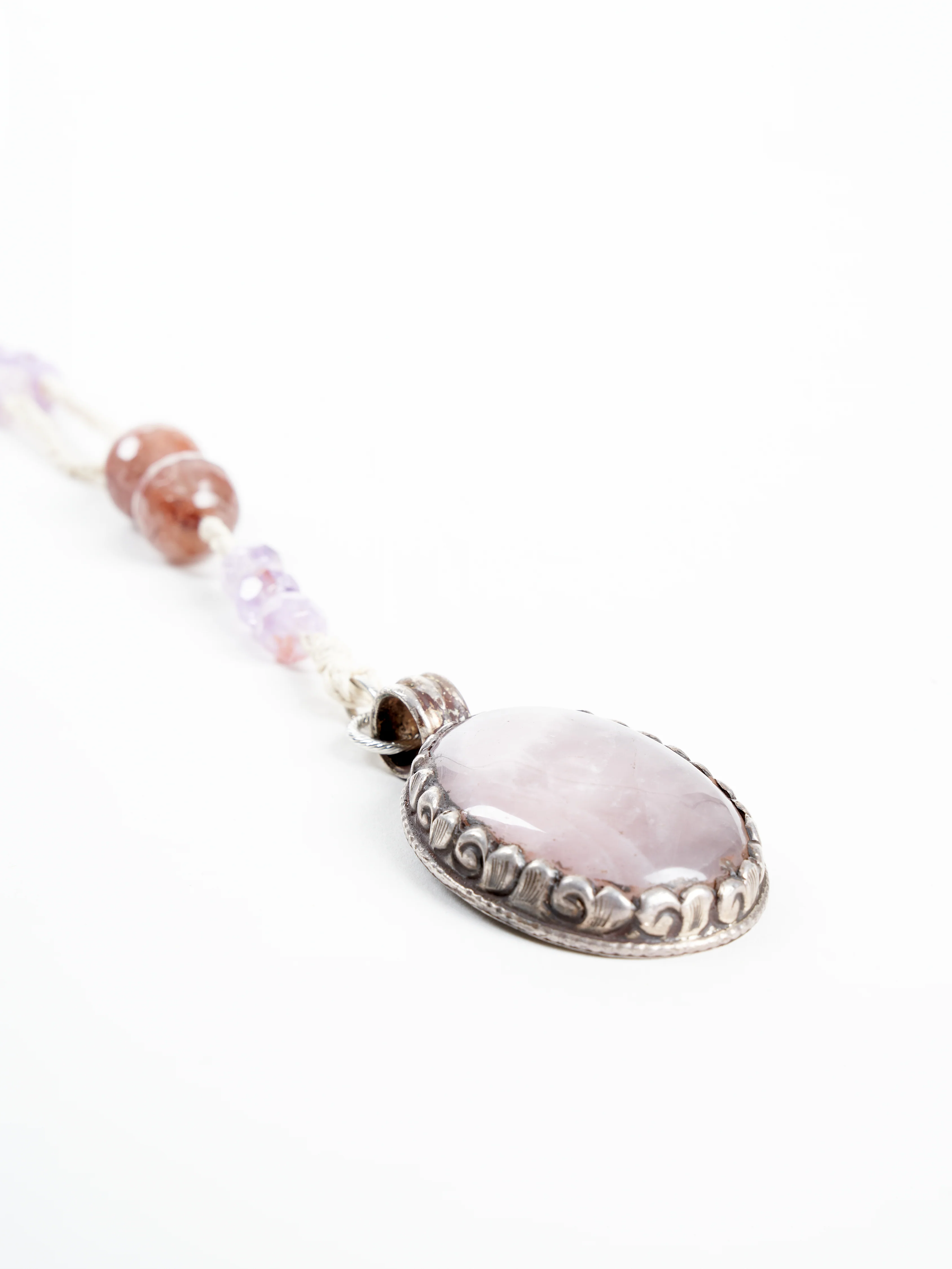 amethyst pendant necklace - Image 3