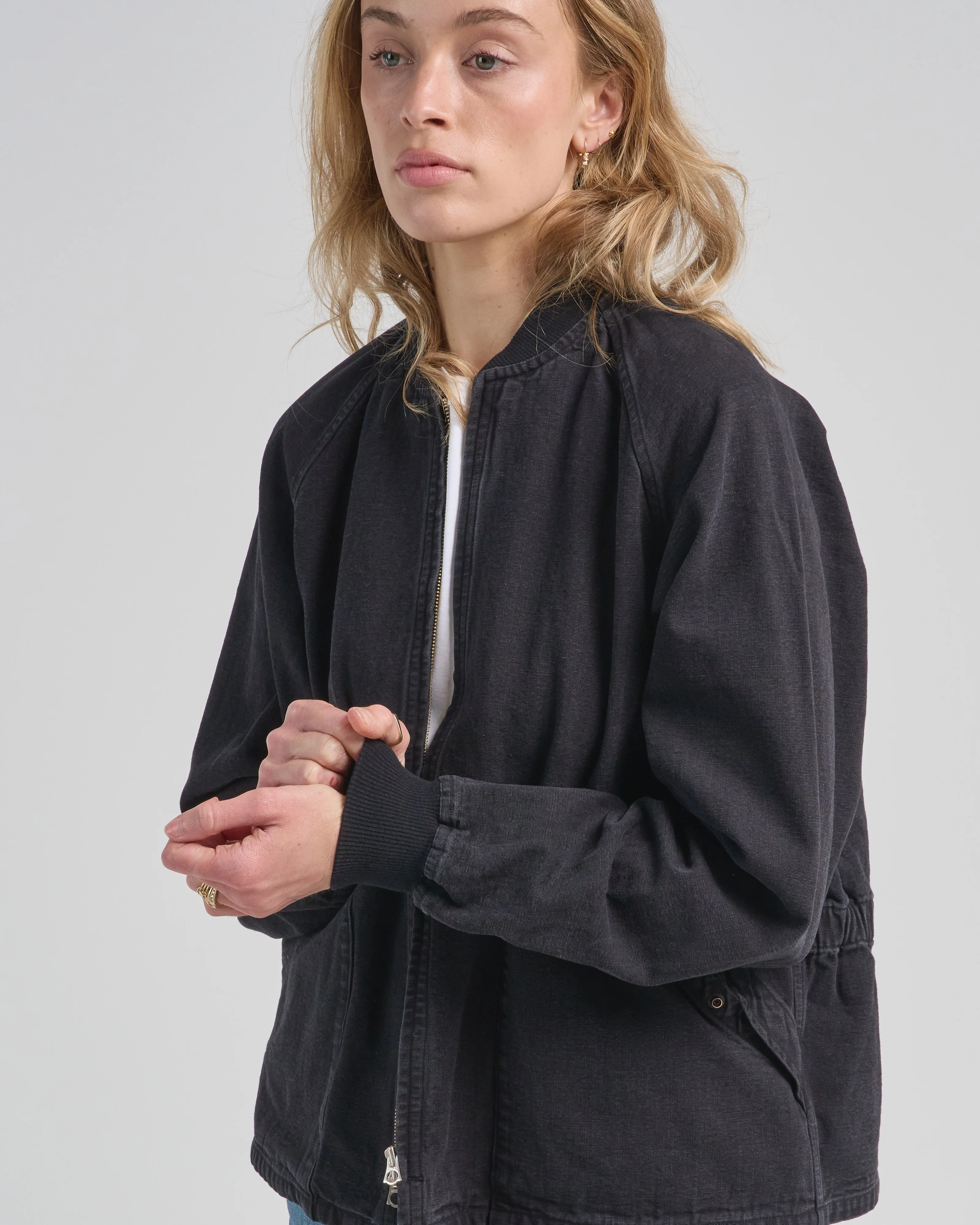 canvas zipup jacket - Image 4