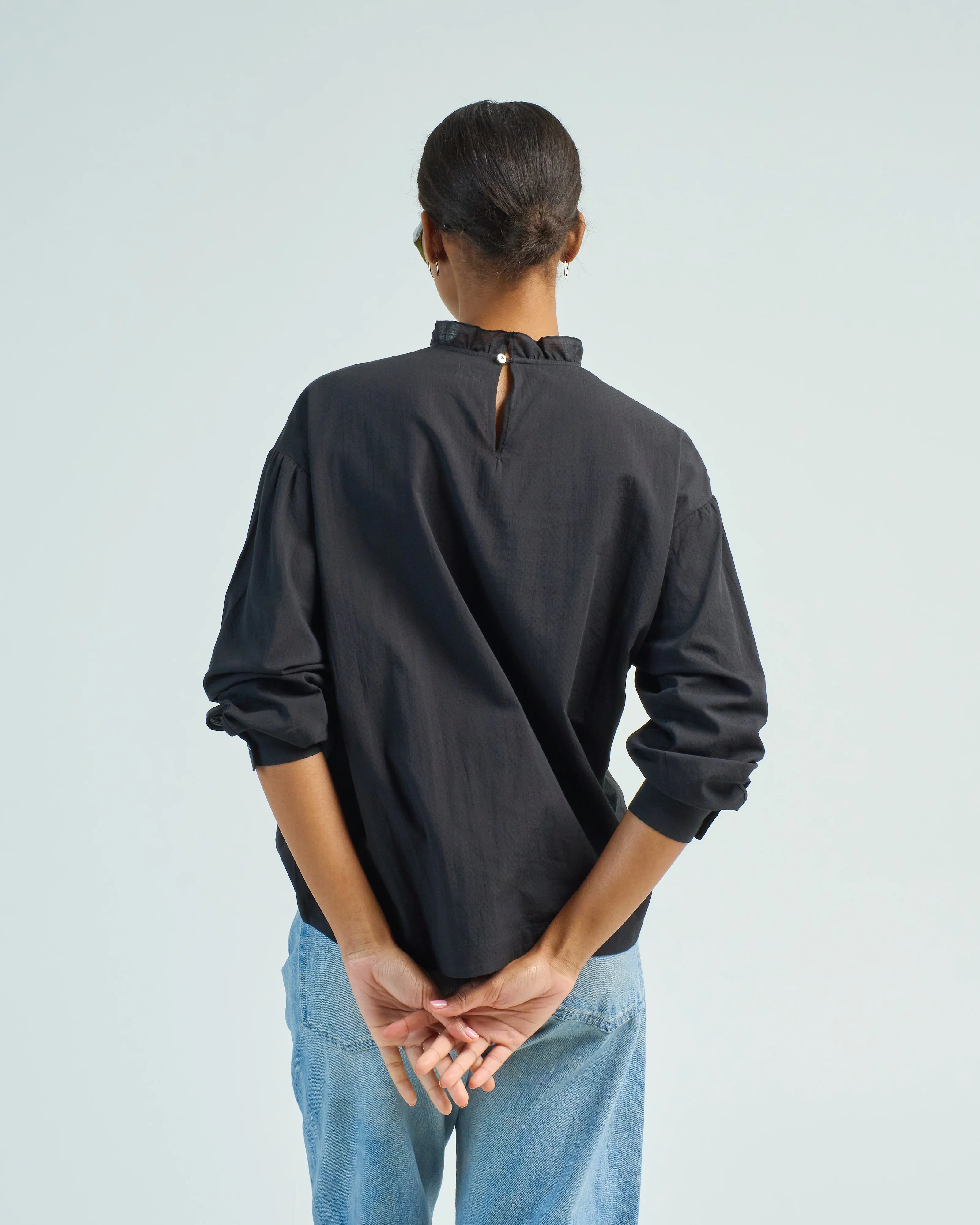 frill collar shirt - Image 5