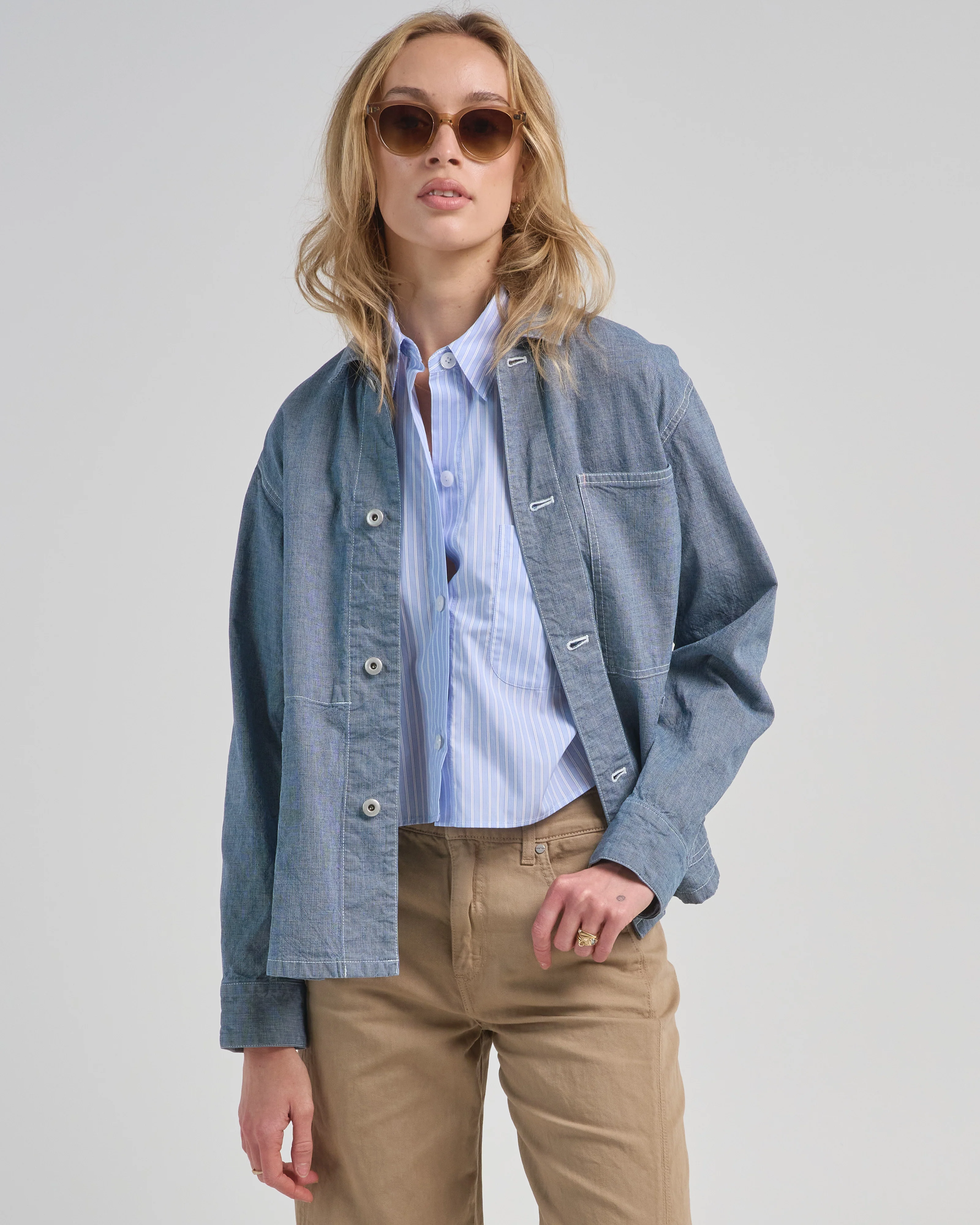 pin check work coverall - Image 3