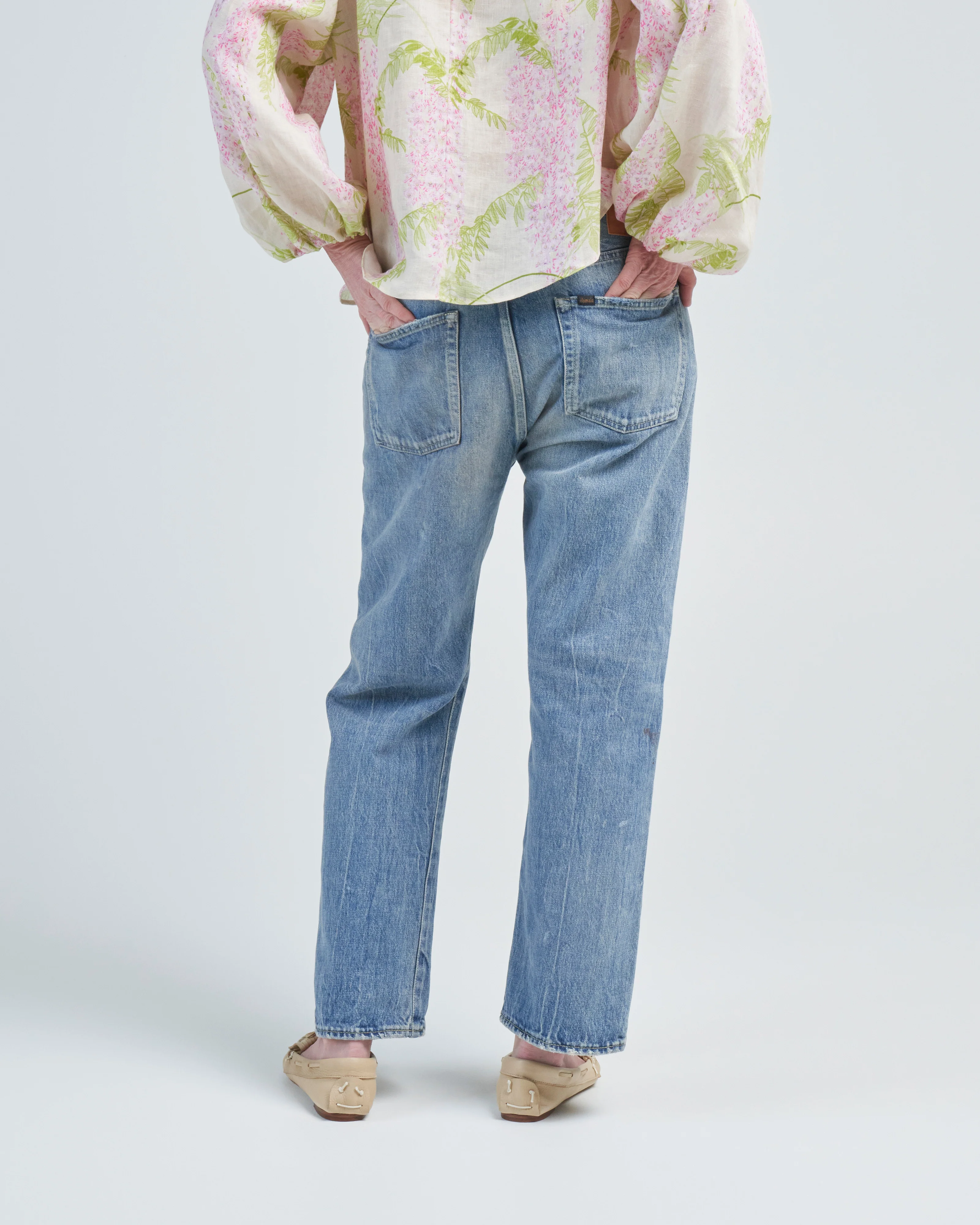 selvedge denim vintage straight cut - Image 3