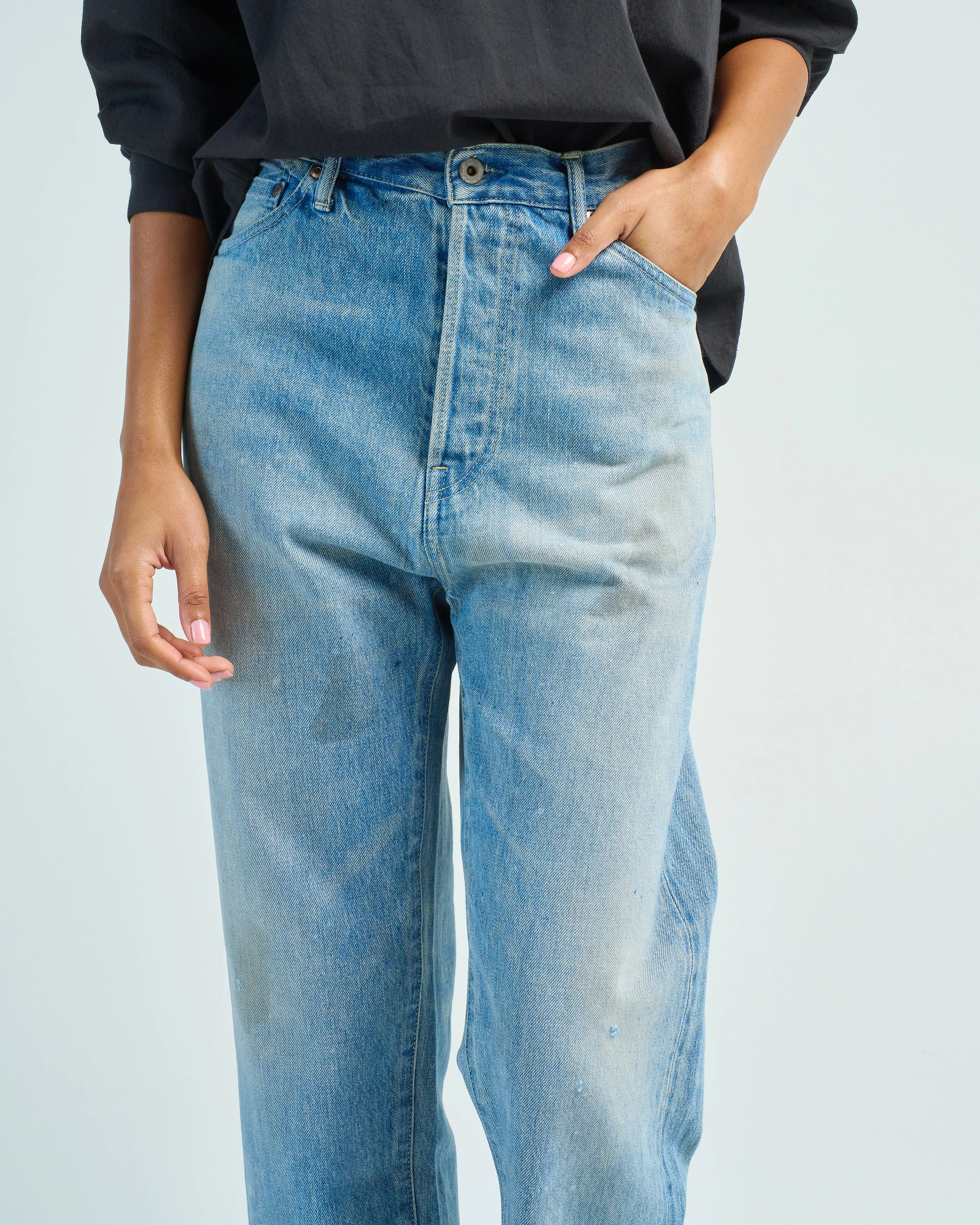 selvedge denim wide tapered cut - Image 5