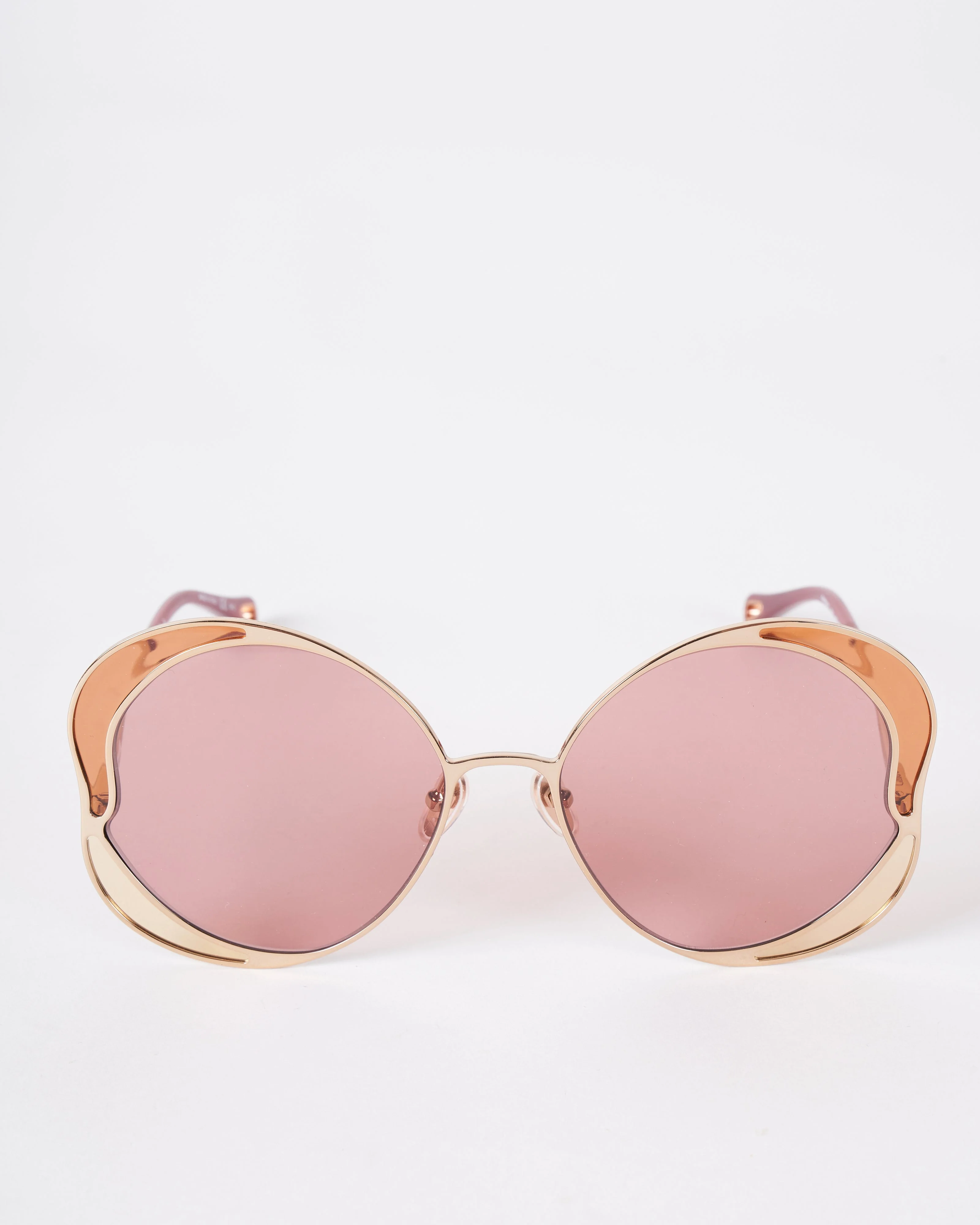 ch0024s-004 sunglasses - red gold