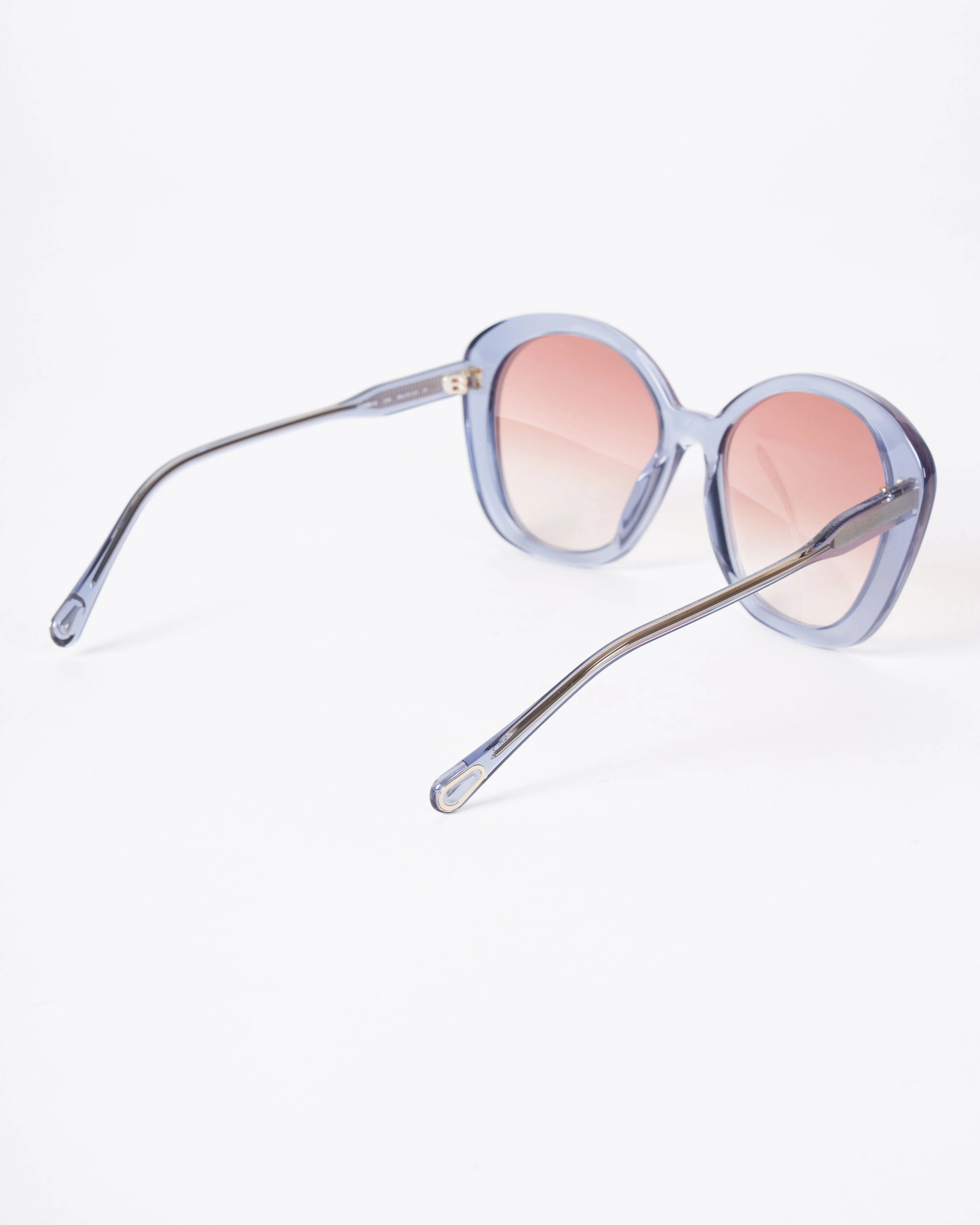 ch0081s-004 sunglasses - orange blue gradient - Image 3