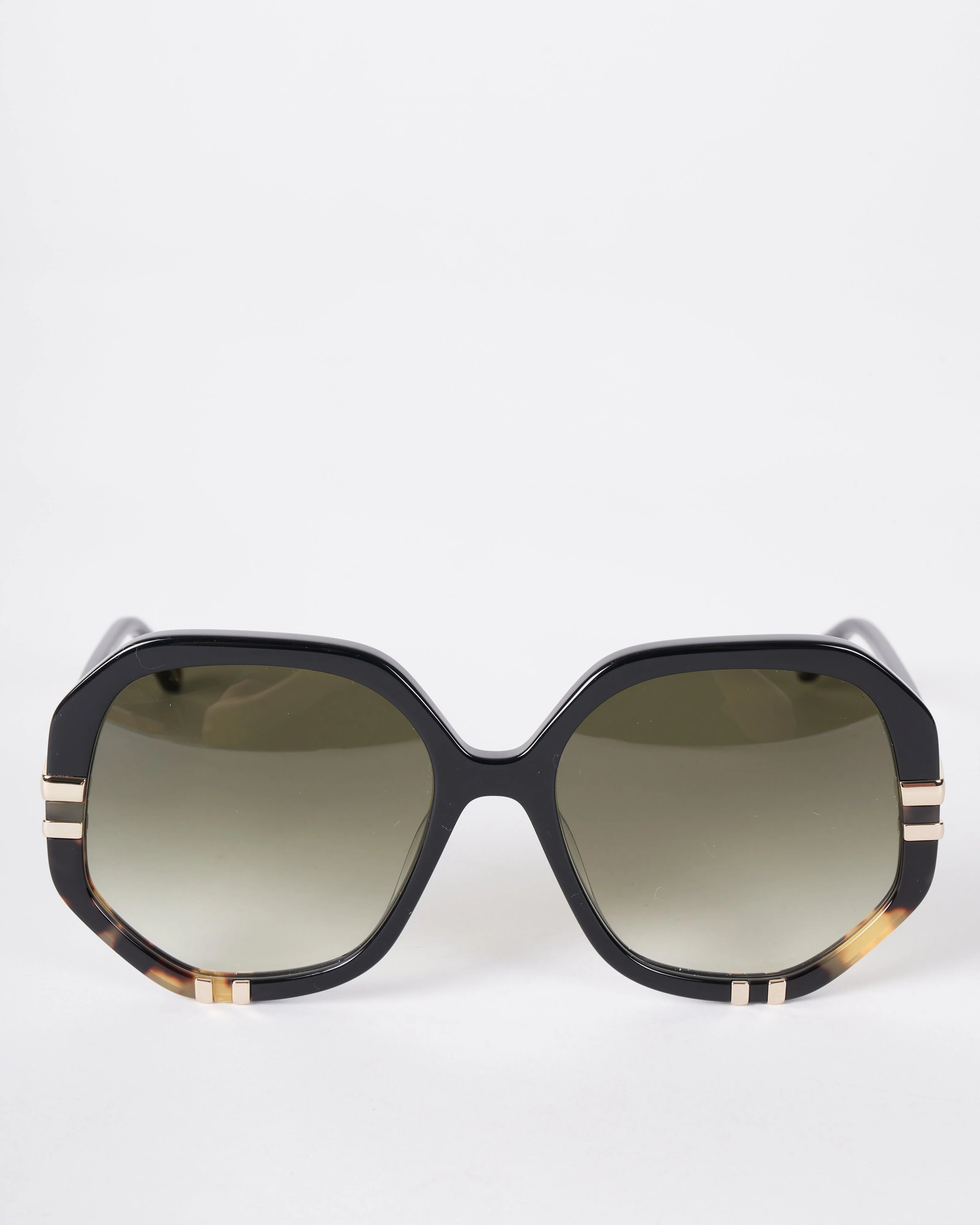 ch0105s-002 sunglasses - green black