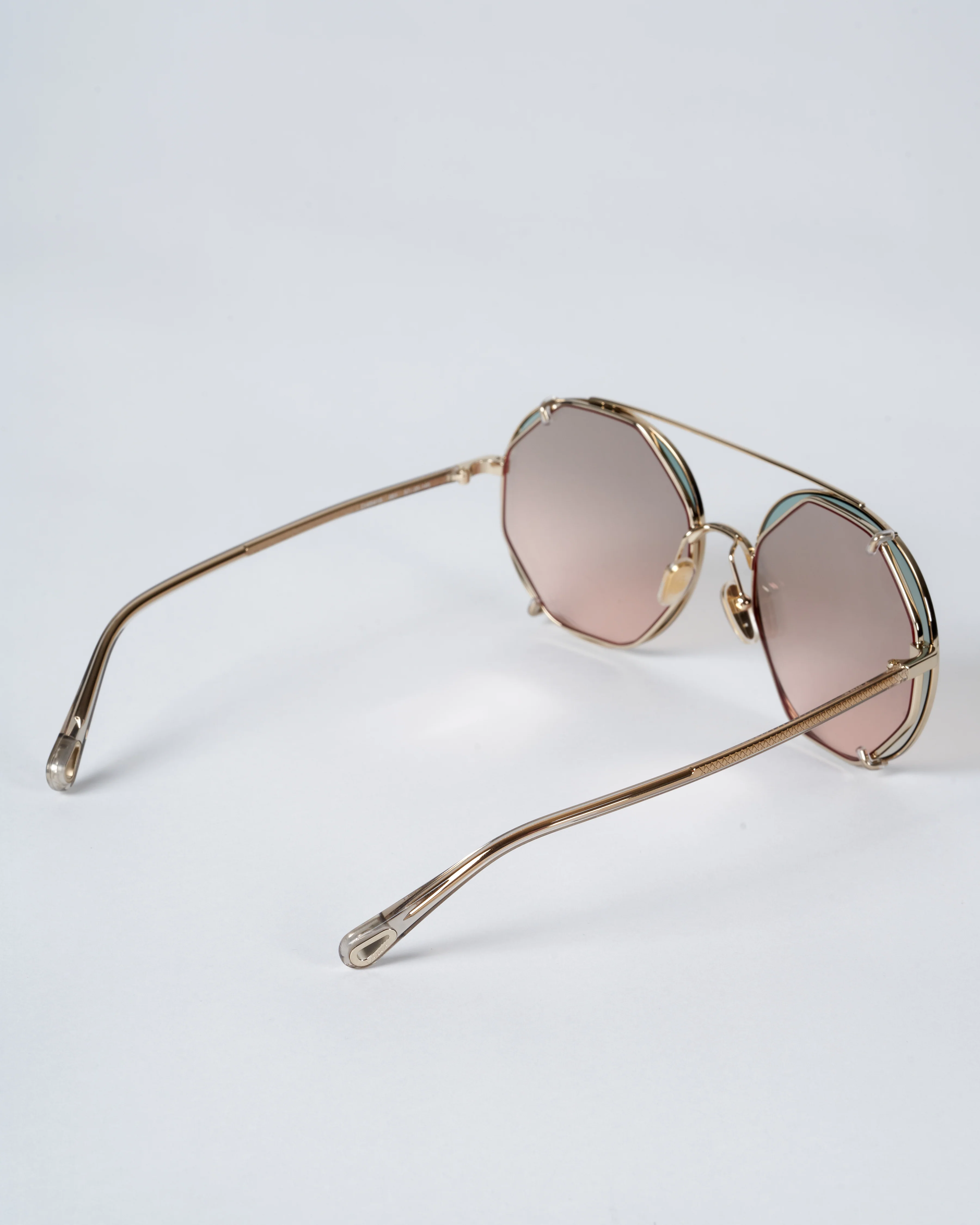 chloe ch0041s-001 57 -  gold green - Image 4