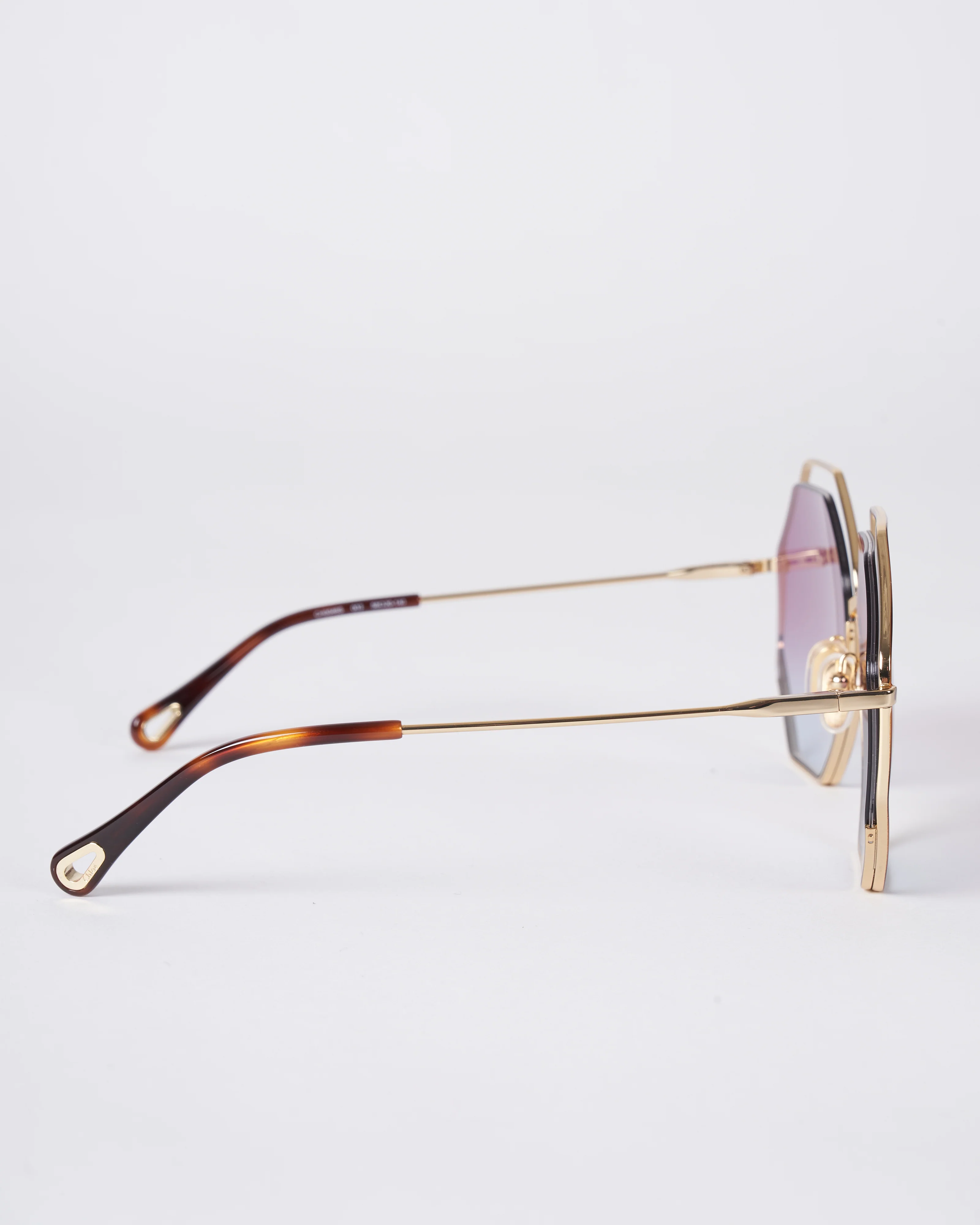 chloe ch0046s-003 58 - havana/violet - Image 2