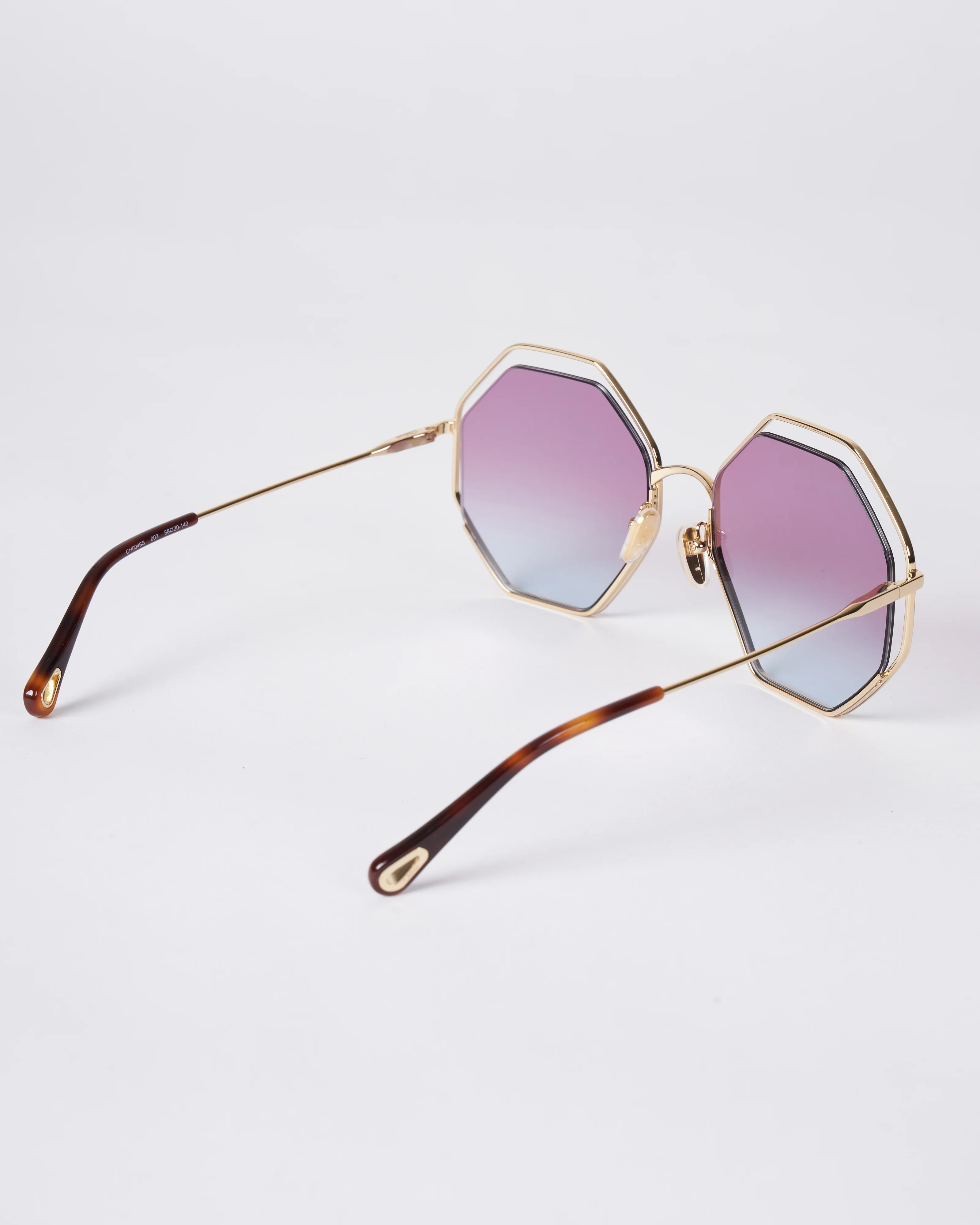 chloe ch0046s-003 58 - havana/violet - Image 3