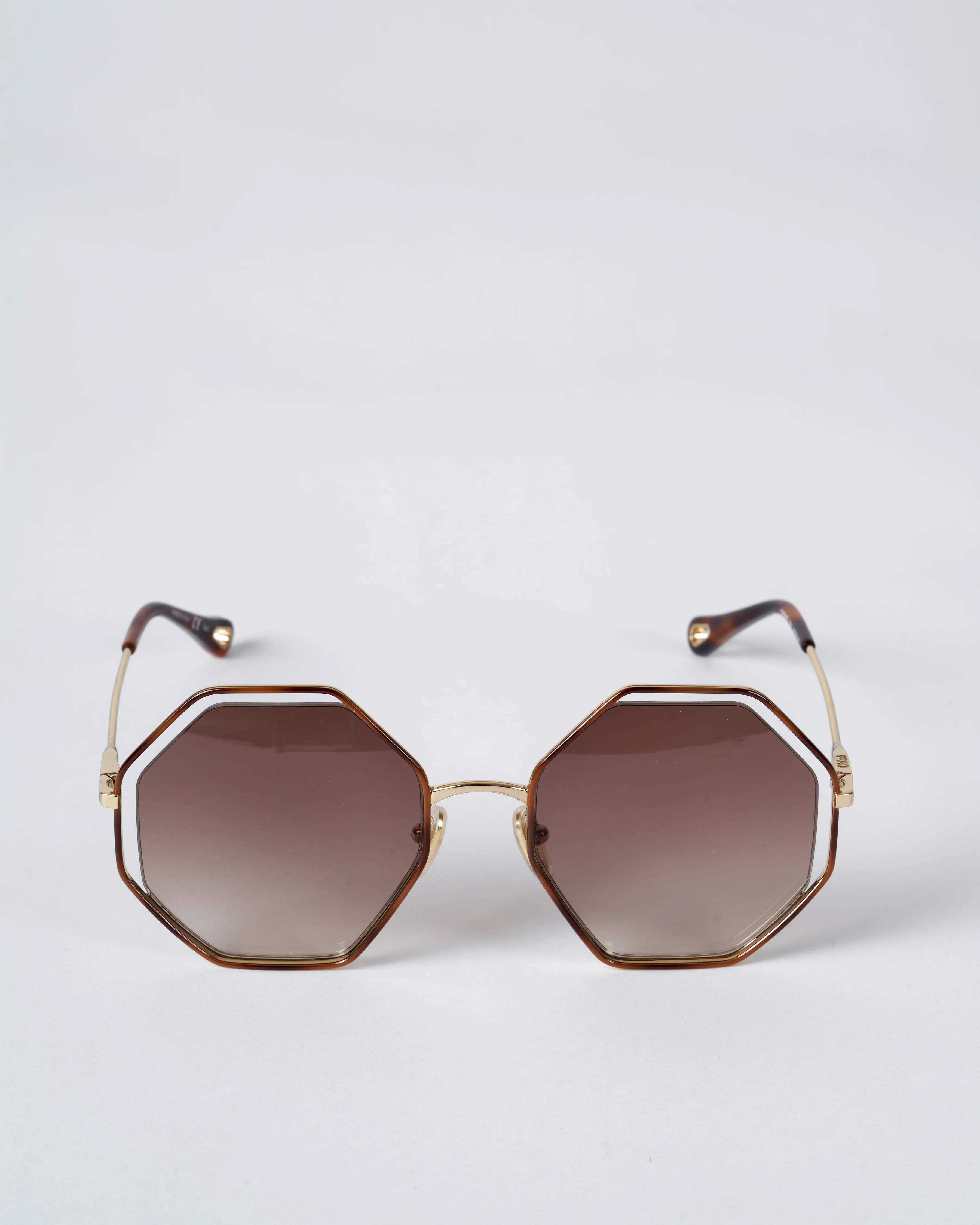 chloe ch0046s-004 53 - havana gold brown