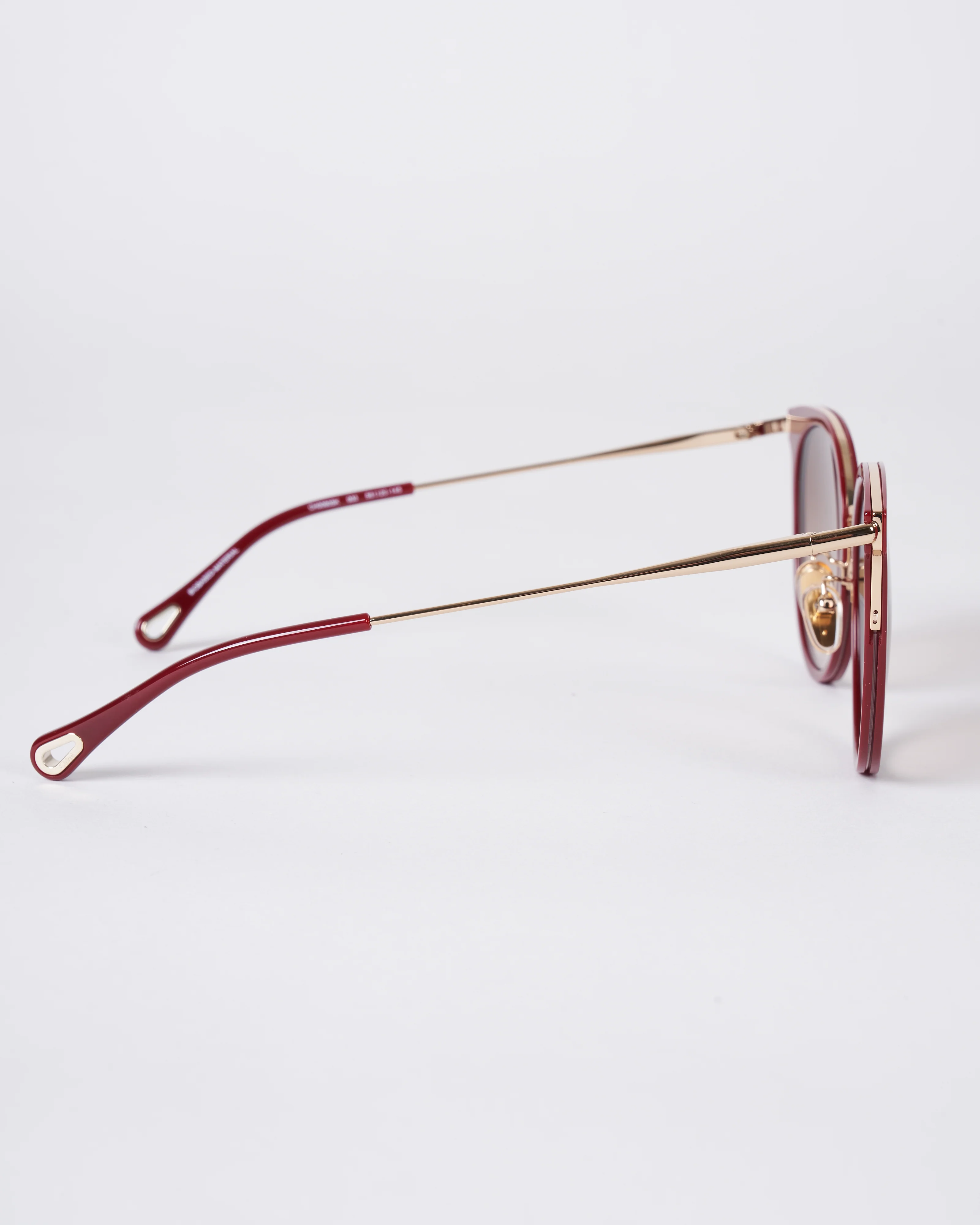 chloe ch0060sk-003 56 - burgundy/brown - Image 2