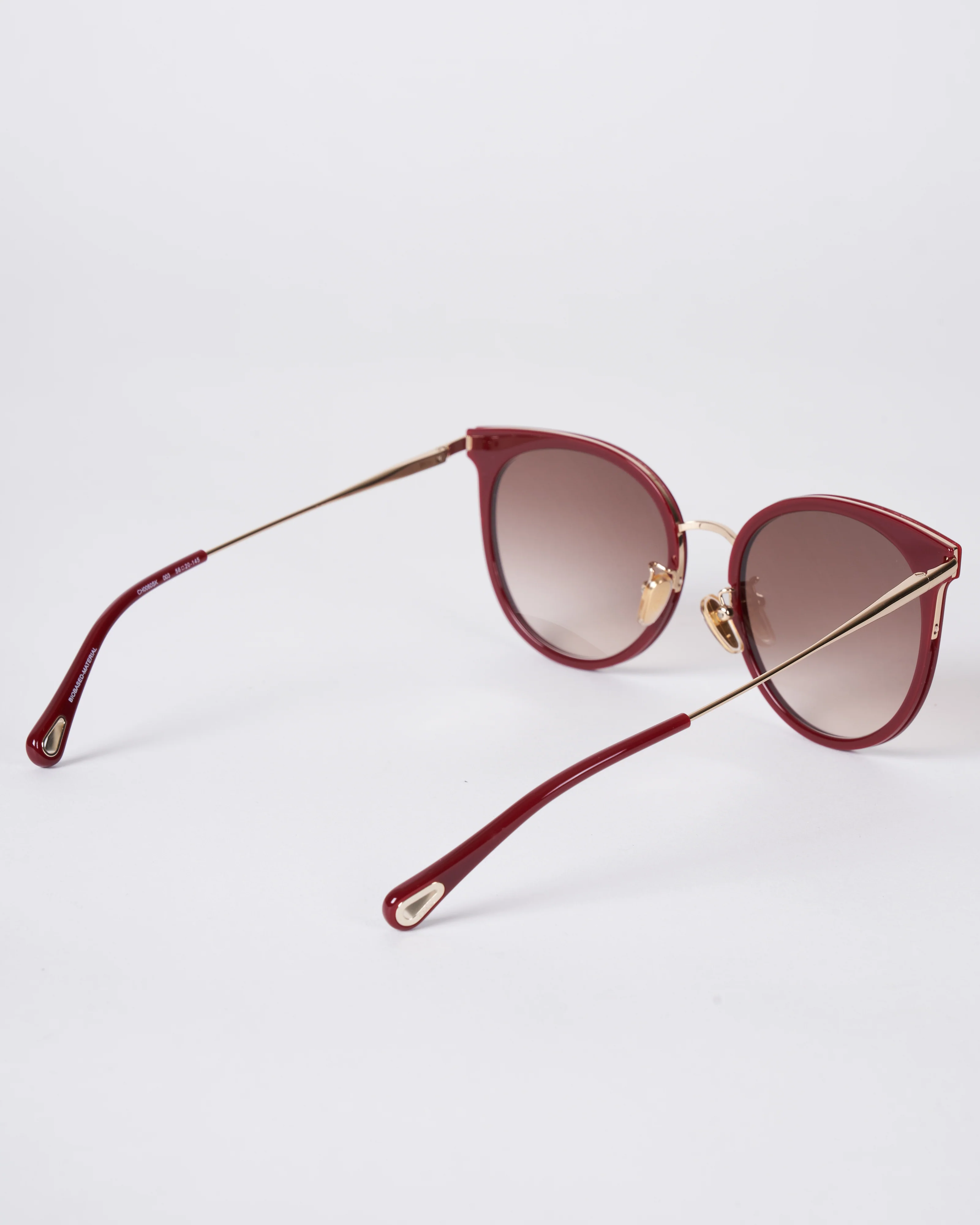 chloe ch0060sk-003 56 - burgundy/brown - Image 3