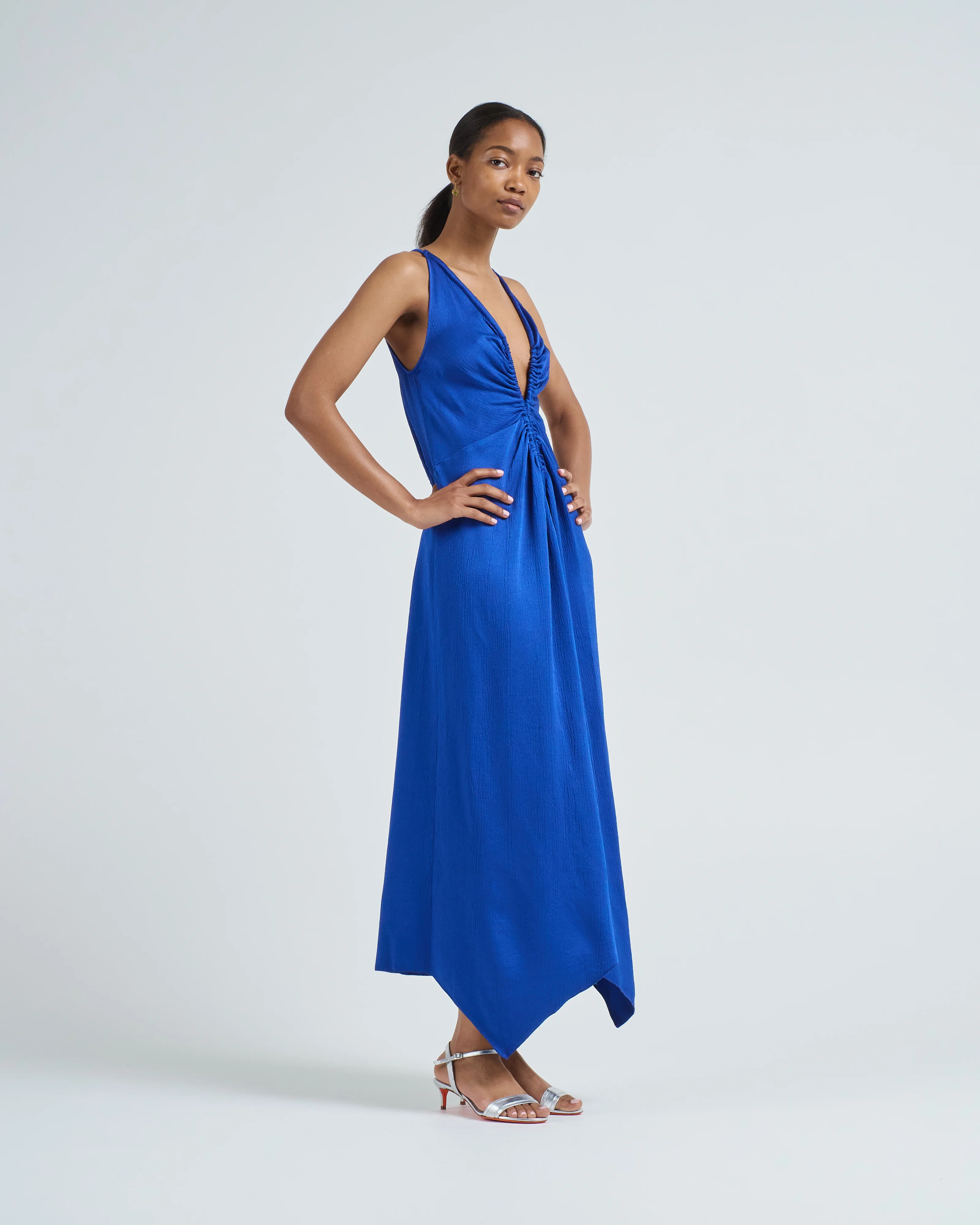 dafina v-neck dress - Image 3