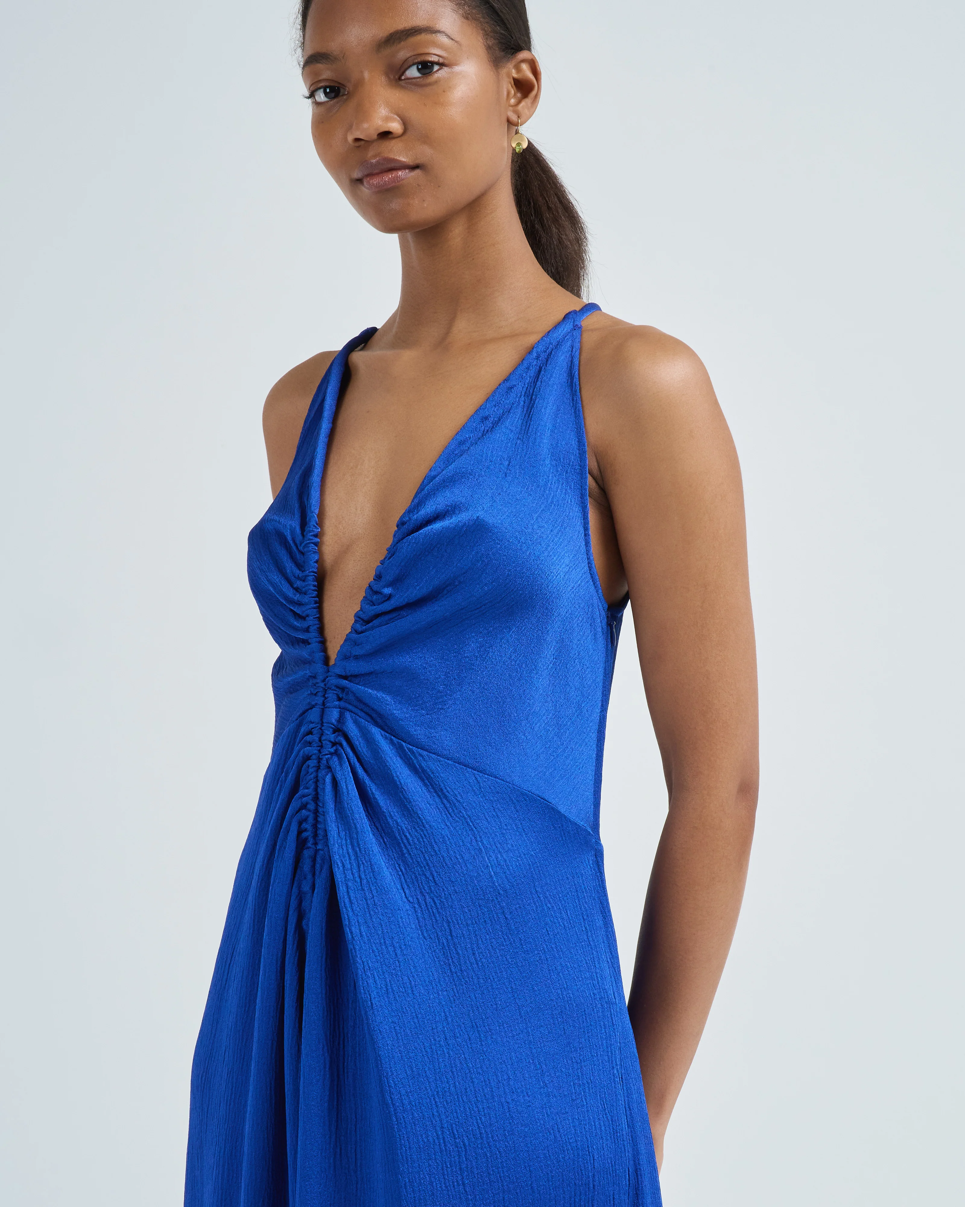 dafina v-neck dress - Image 4