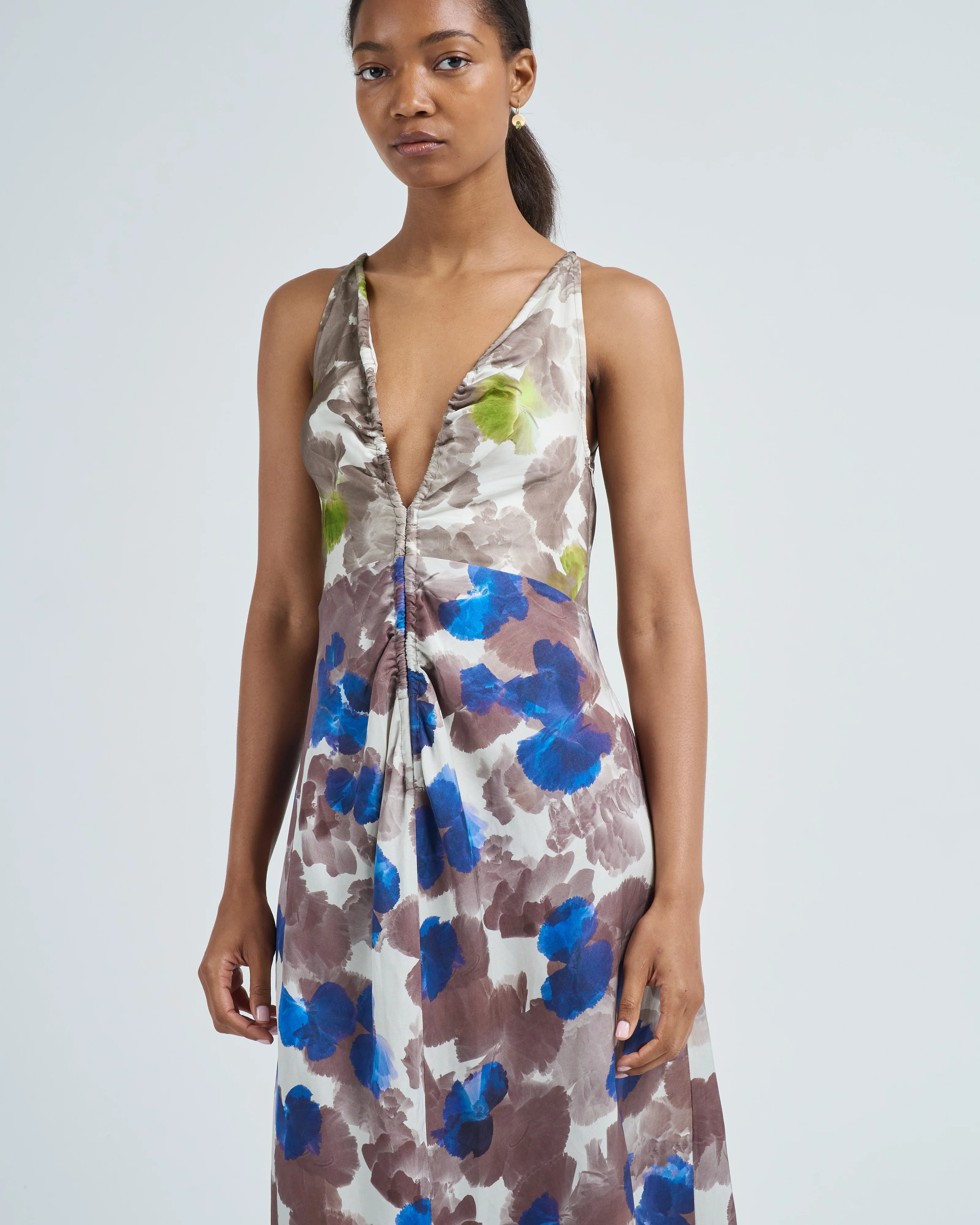 dafina v-neck dress - Image 2