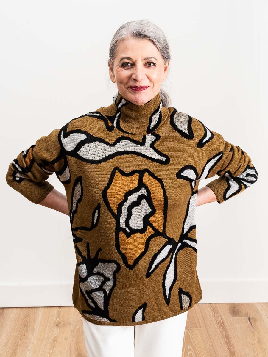 kalice jacquard sweater - Image 4