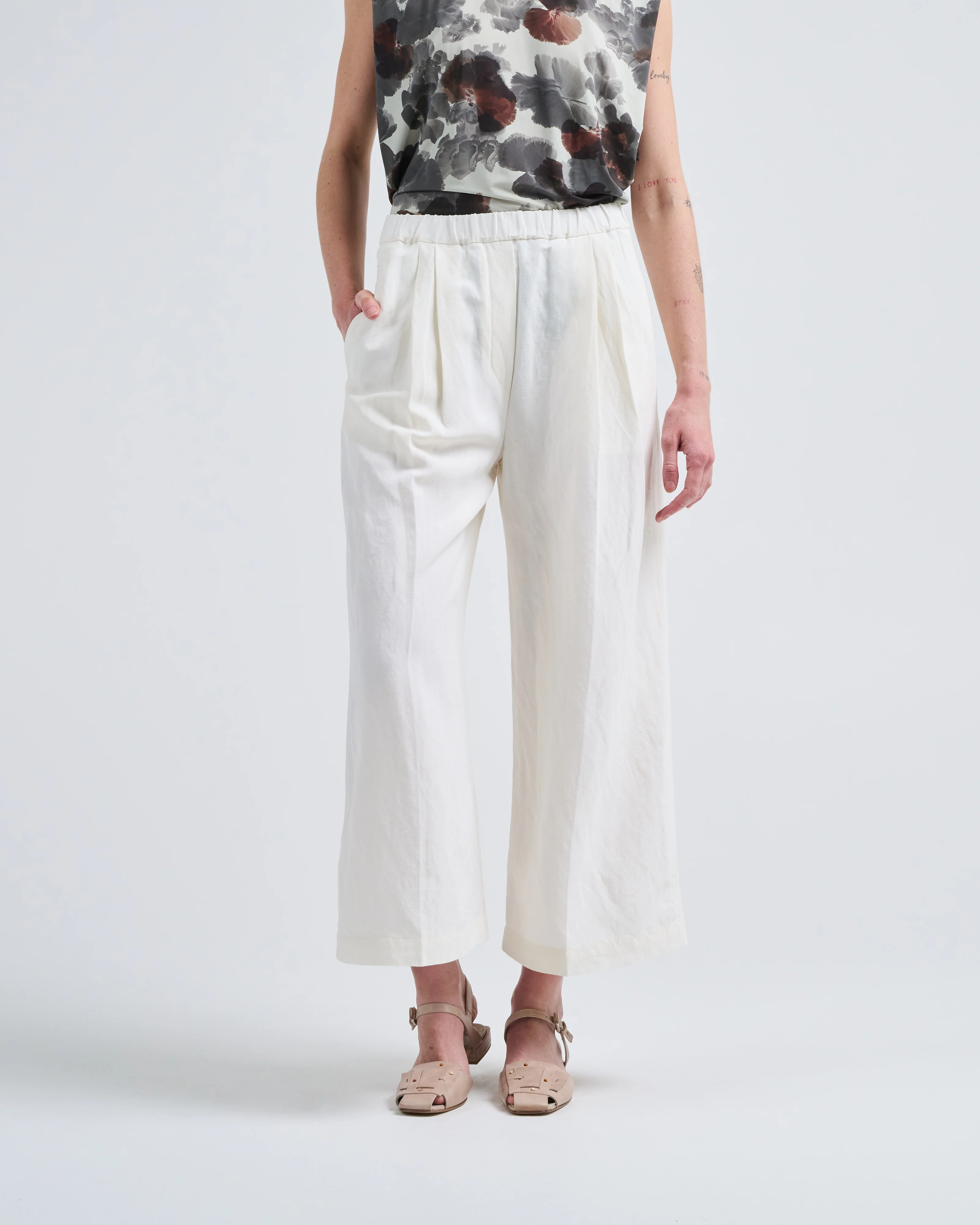 pima wide leg pants - Image 2