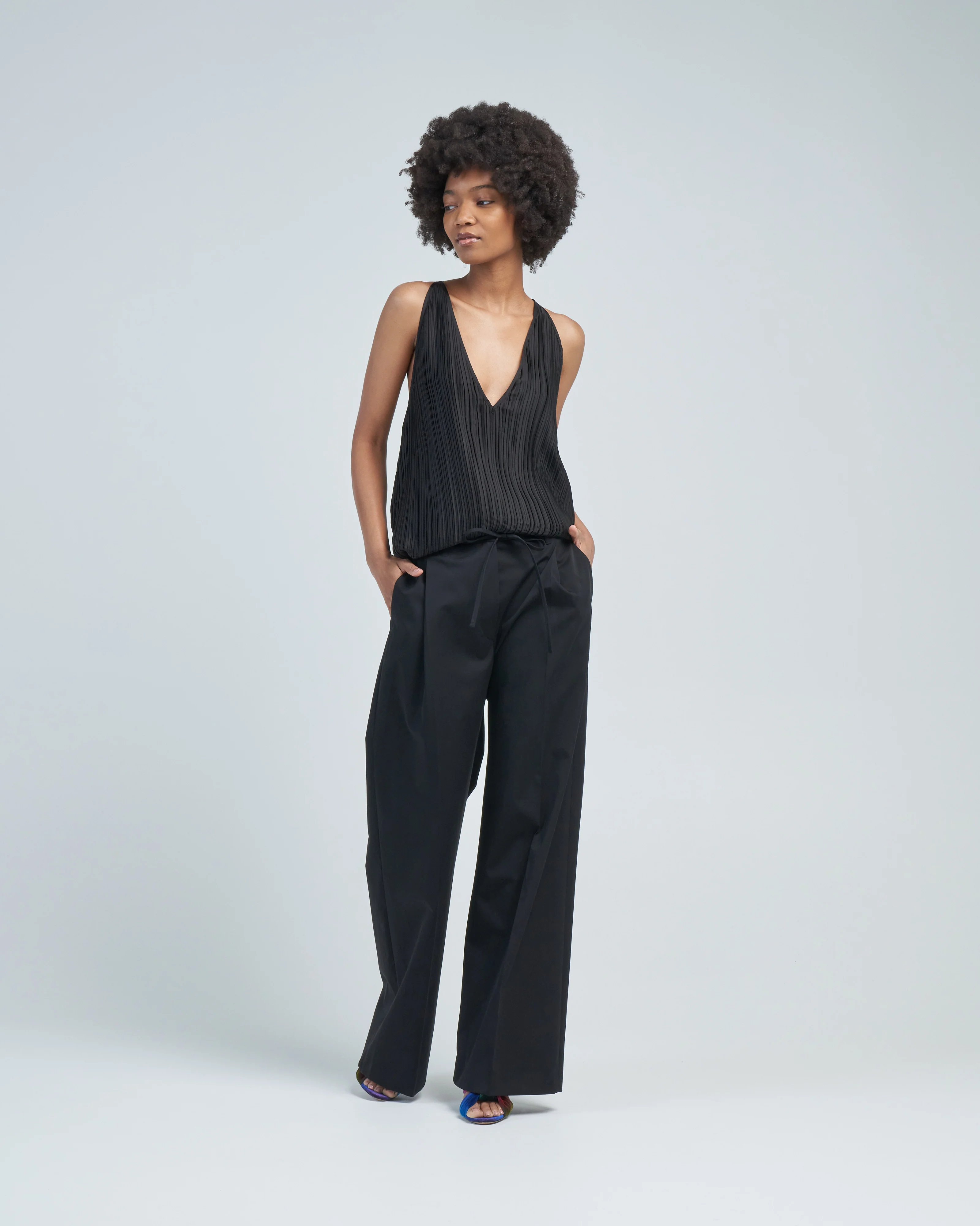 wide leg trouser - Image 2